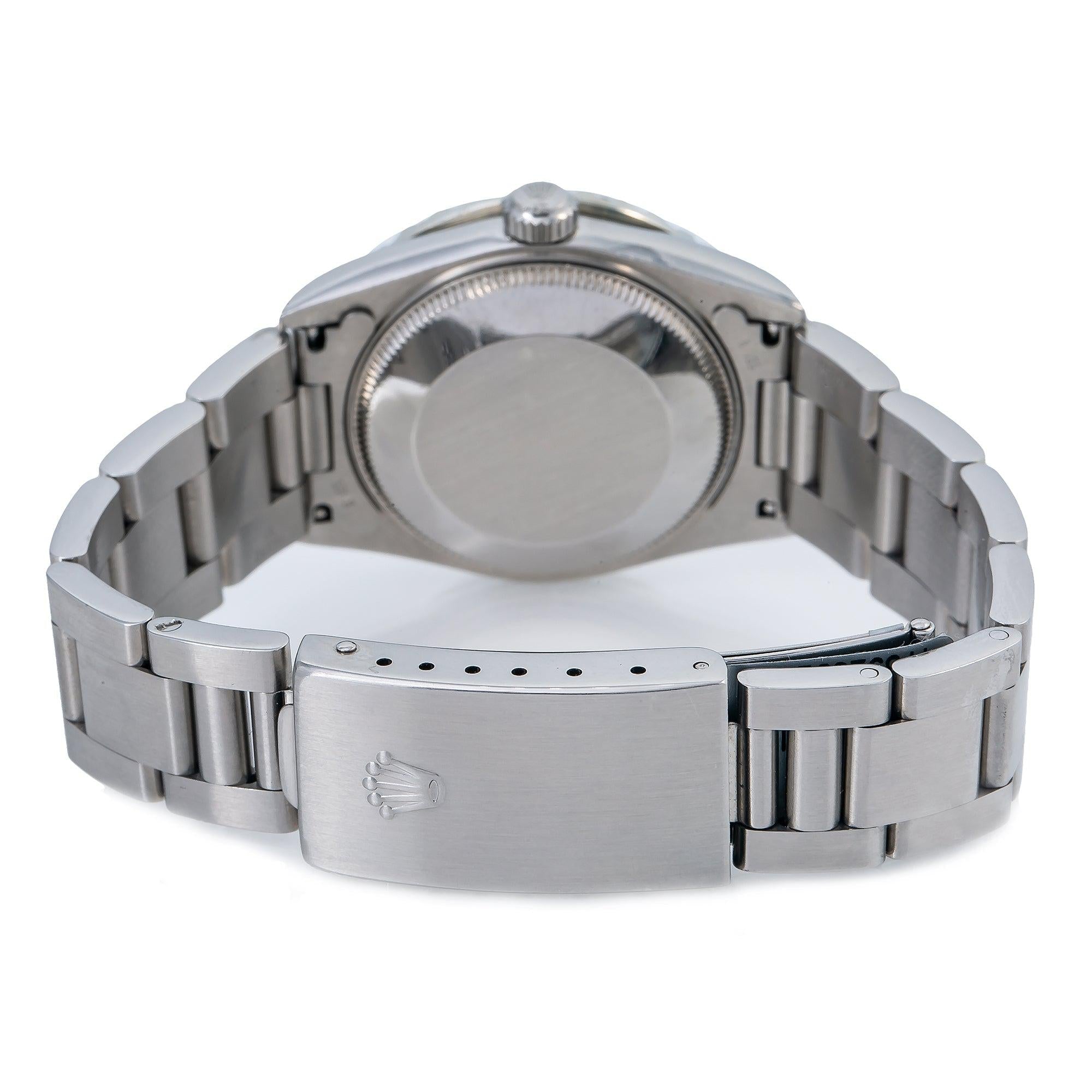 Rolex Lady-Datejust 78240 31MM Black Diamond Dial With Stainless Steel Oyster Bracelet