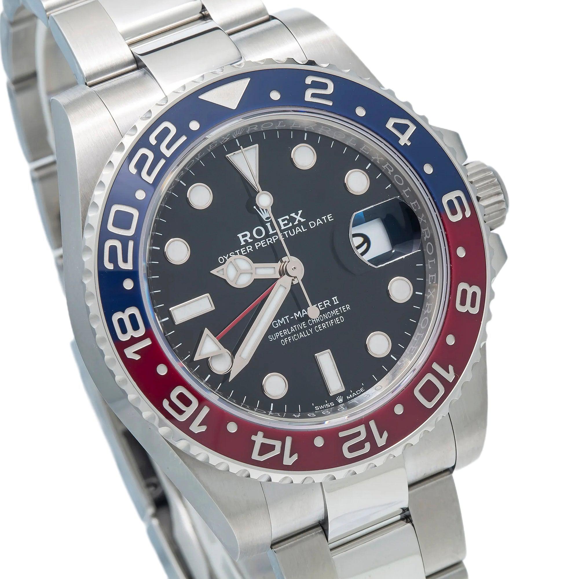 Rolex GMT-Master II 126710BLRO 40MM Black Dial With Blue And Red Pepsi Bezel