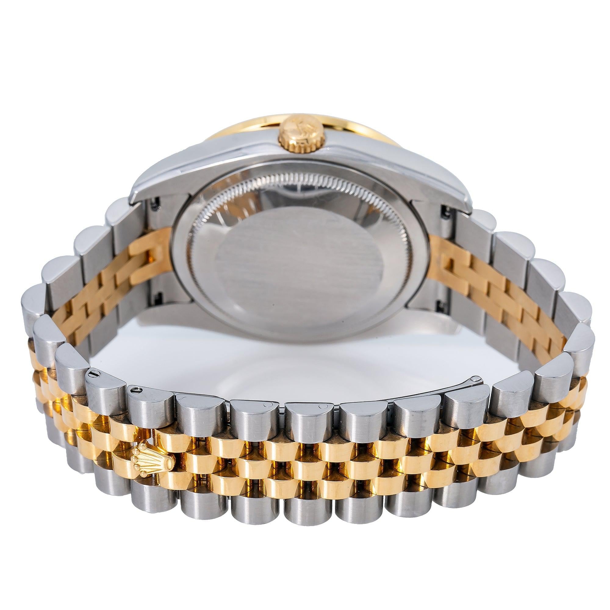 Rolex Datejust 116233 36MM Champagne Diamond Dial With Two Tone Jubilee Bracelet