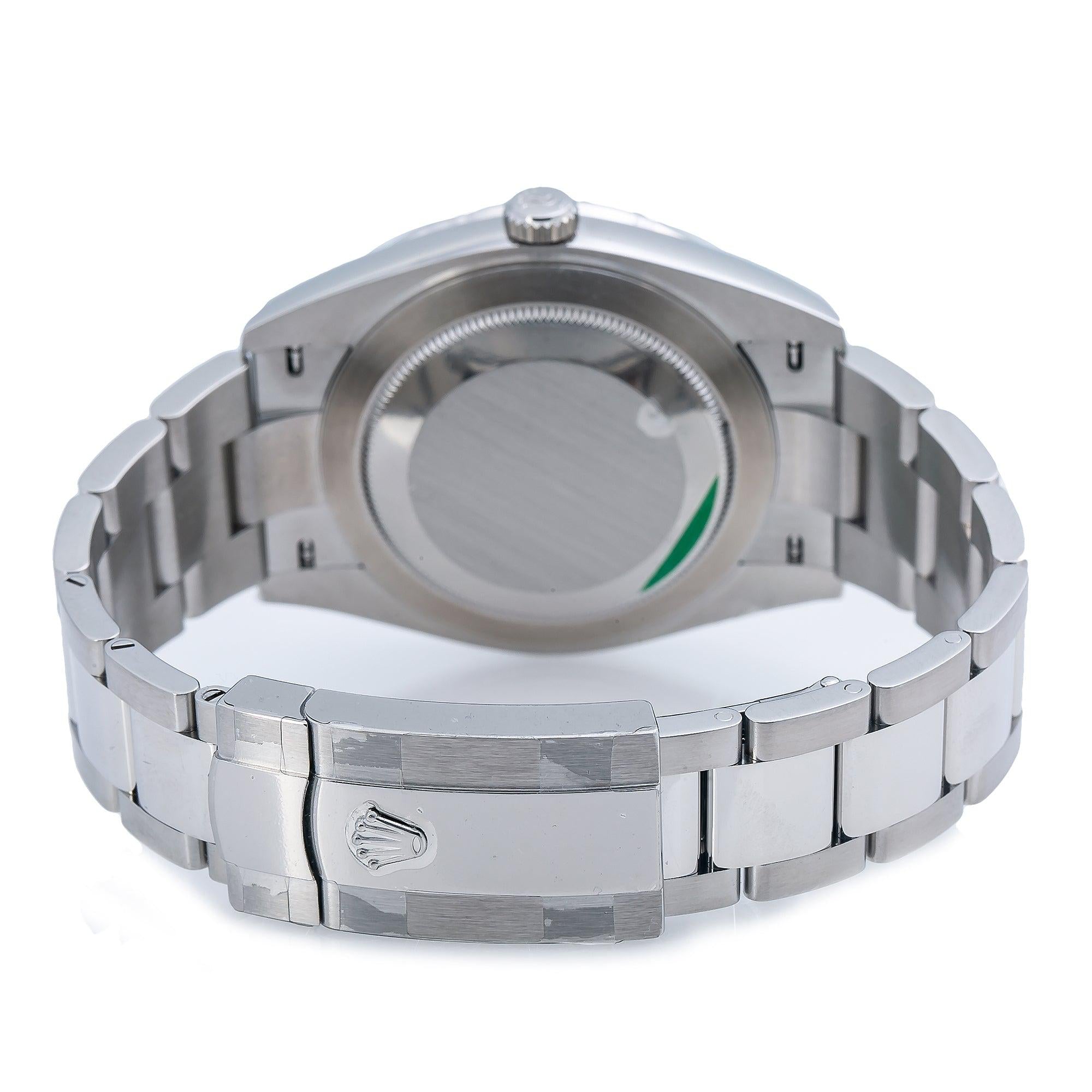 Rolex Datejust 41 126300 41MM Silver Diamond Dial With Stainless Steel Oyster Bracelet