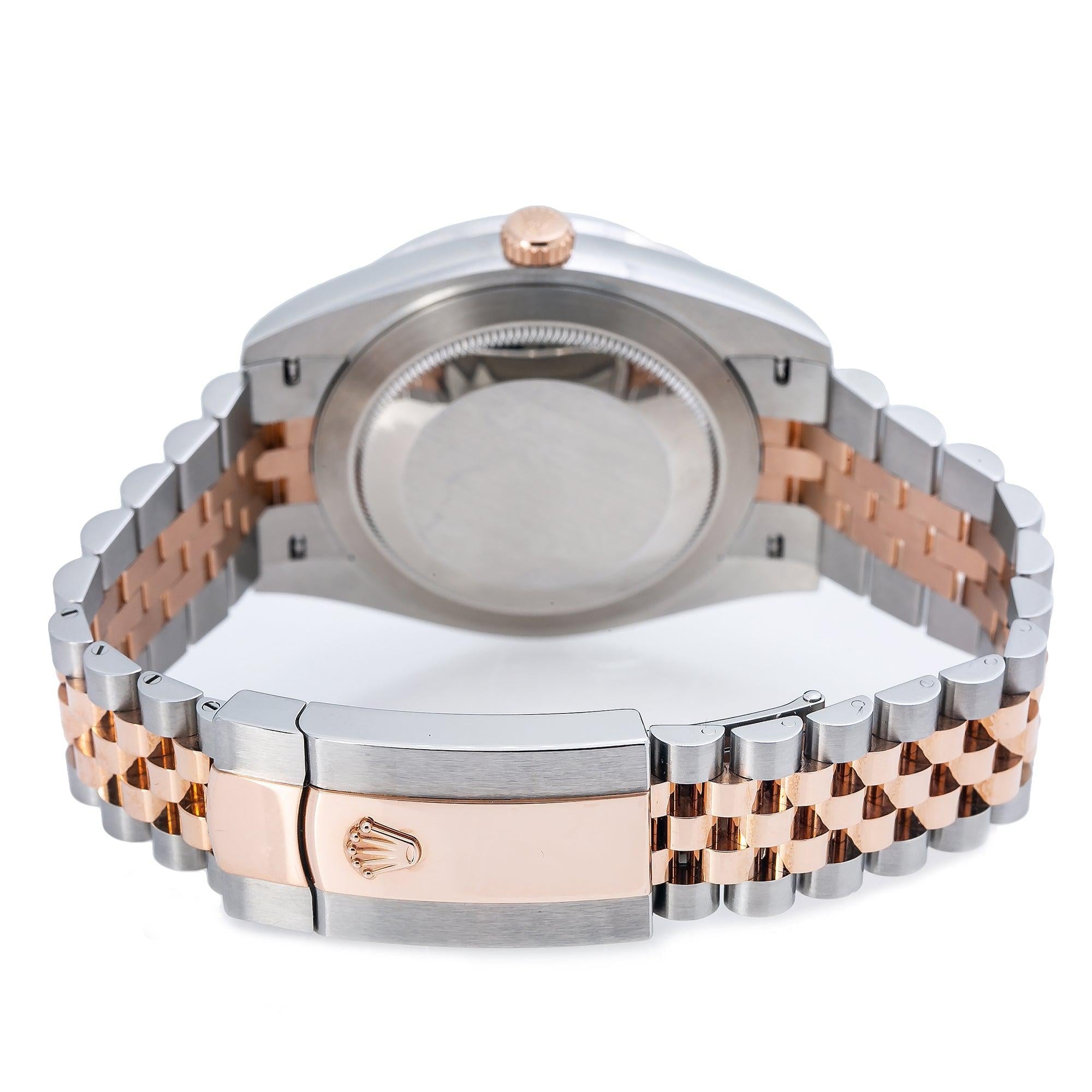 Rolex Datejust 126331 41MM Champagne Diamond Dial With Two Tone Bracelet