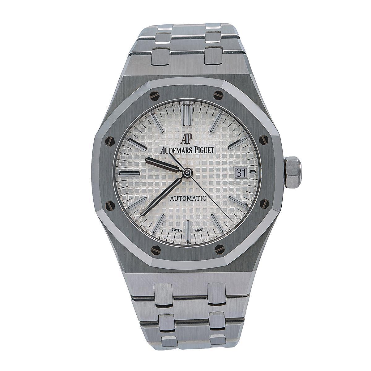 Audemars Piguet Royal Oak Self Winding 15450ST 37MM White Dial With Stainless Steel Bracelet