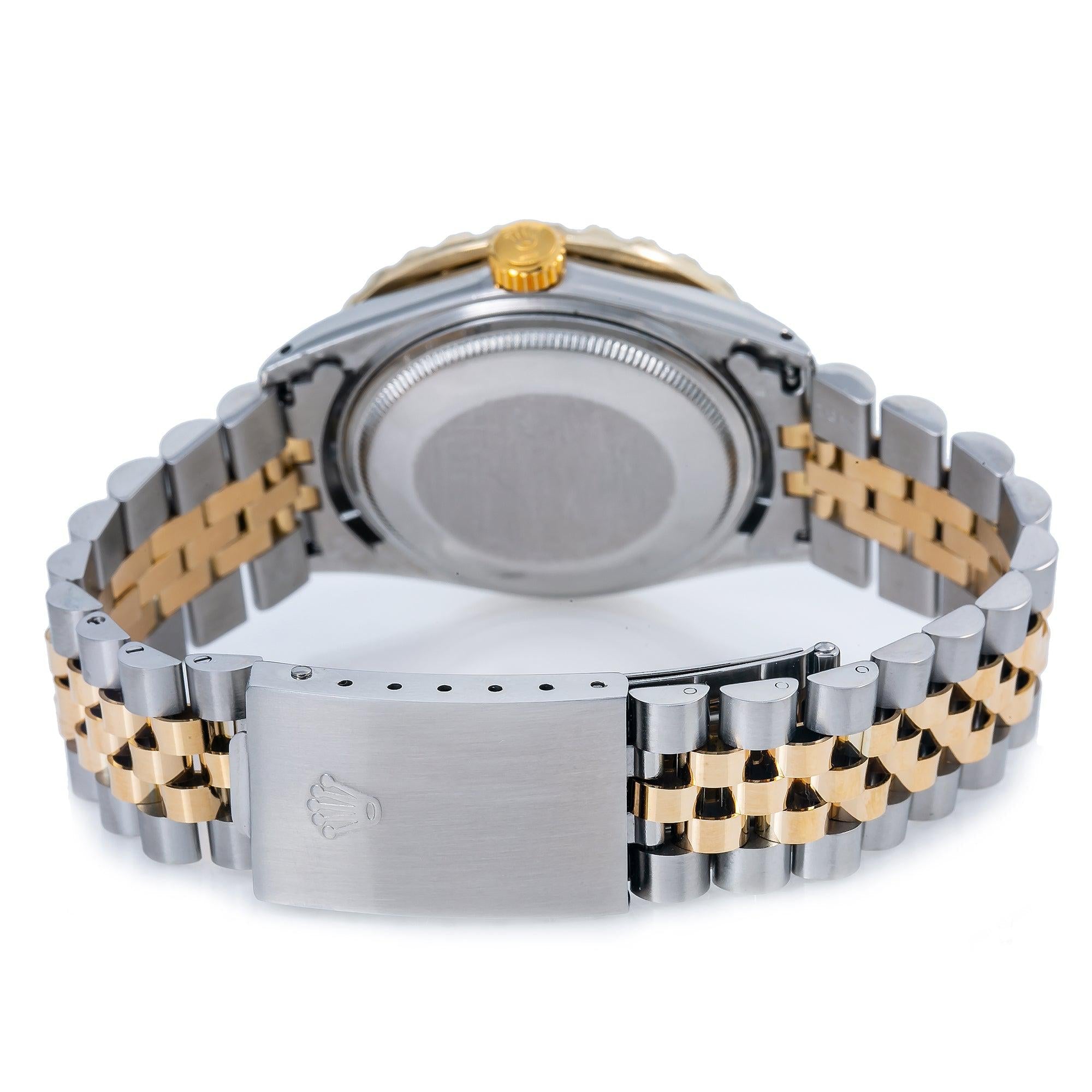 Rolex Datejust 1601 36MM Blue Diamond Dial With 3.25 CT Diamonds