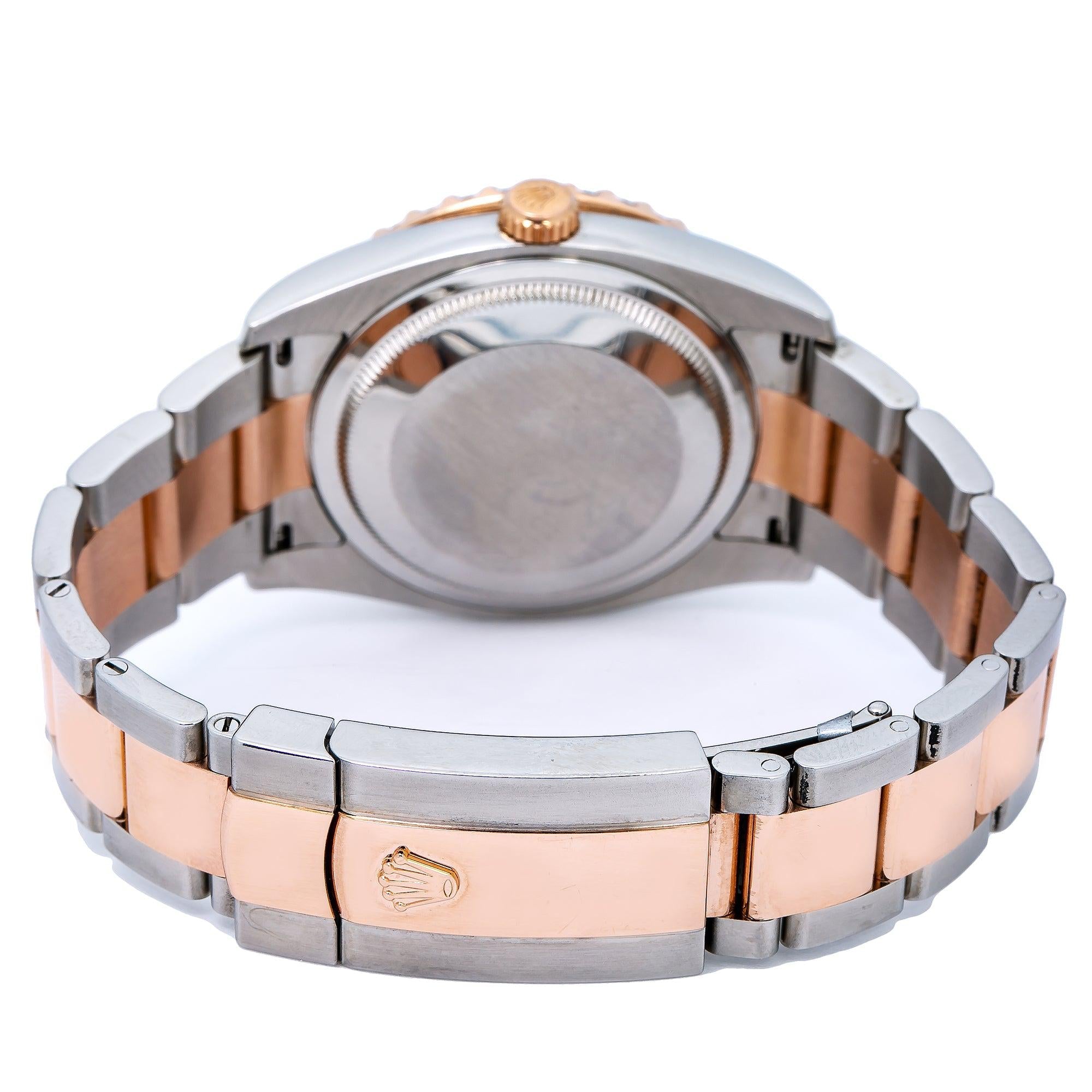 Rolex Datejust 116201 36MM Pink Diamond Dial With Two Tone Oyster Bracelet