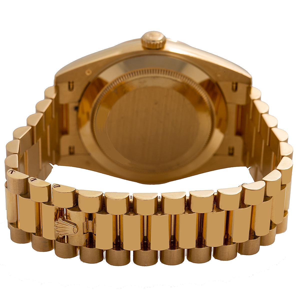 Rolex Day-Date 40 228238 40MM White Dial With Yellow Gold Bracelet