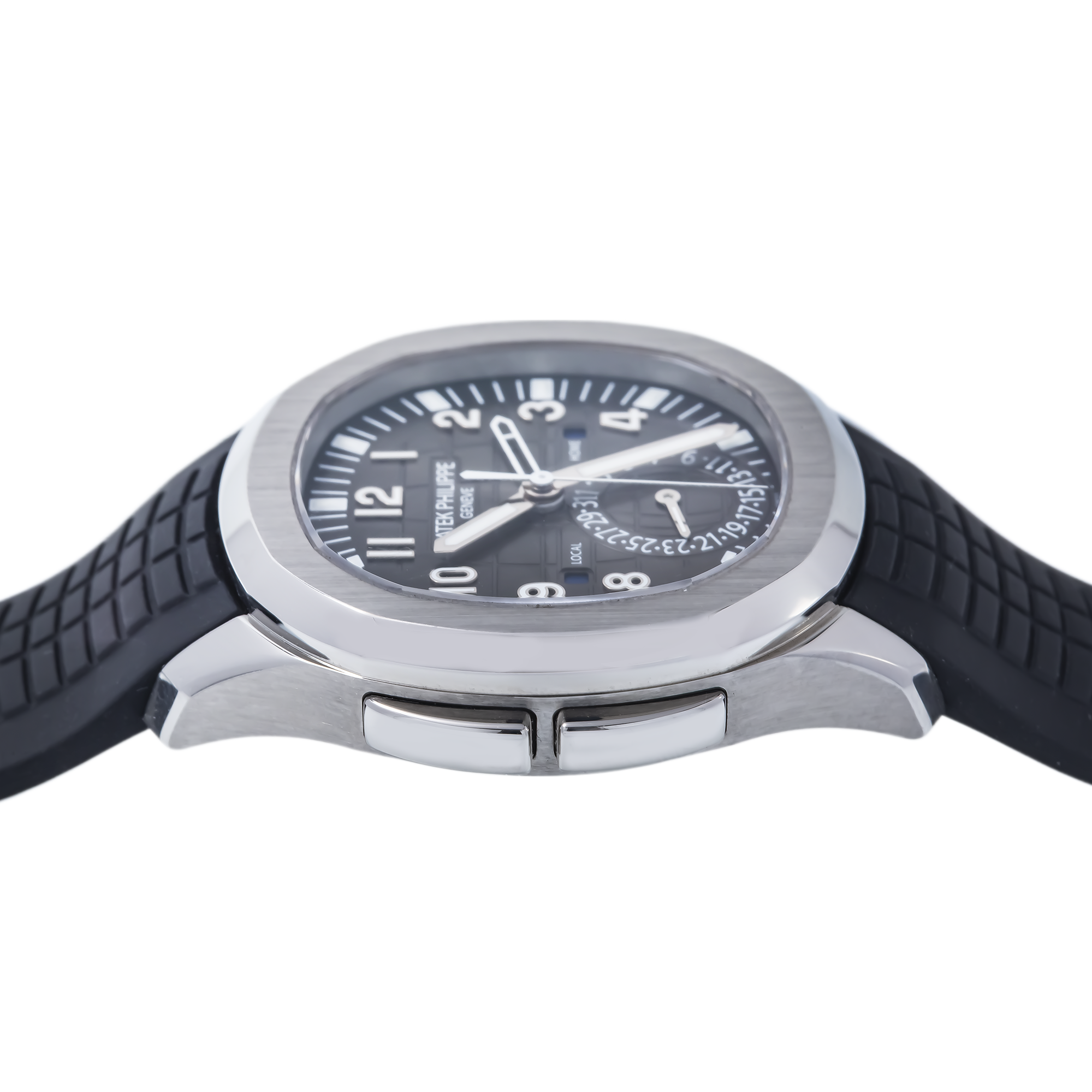 Patek Philippe Aquanaut 5164A 40.8MM Black Dial With Black Strap