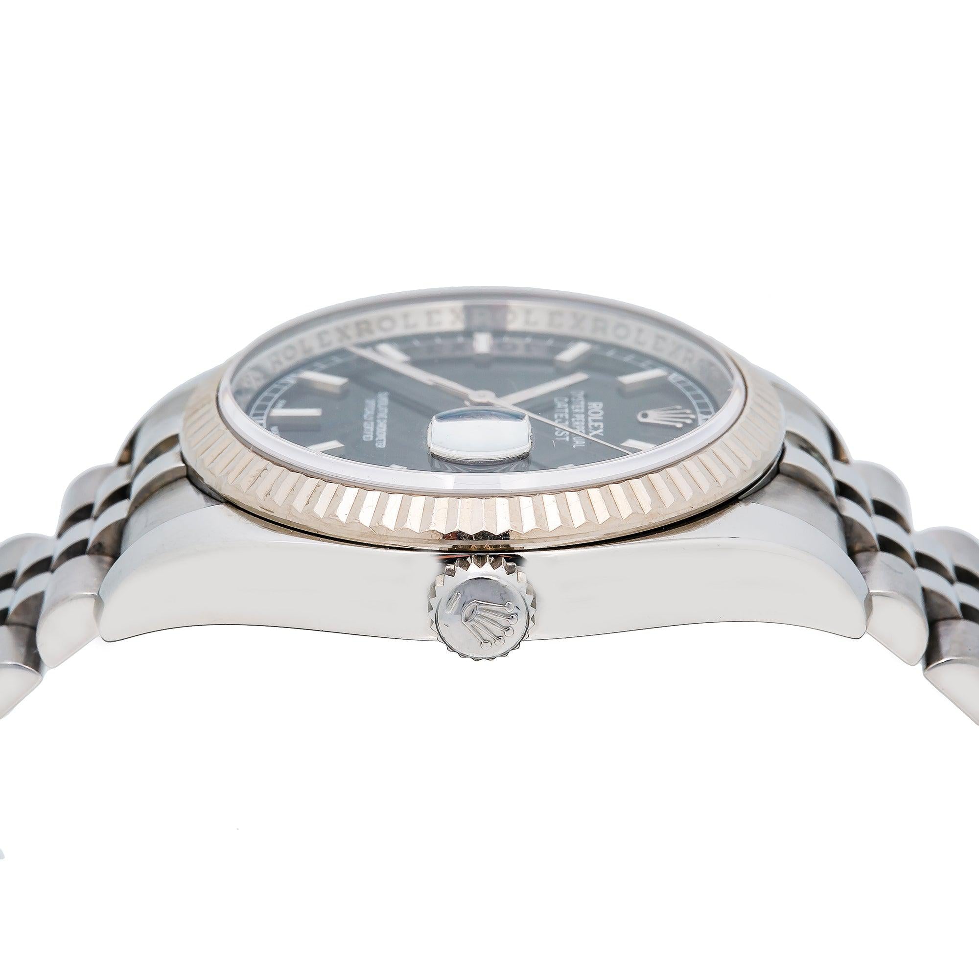 Rolex Datejust 116234 36MM Black Dial With Stainless Steel Bracelet