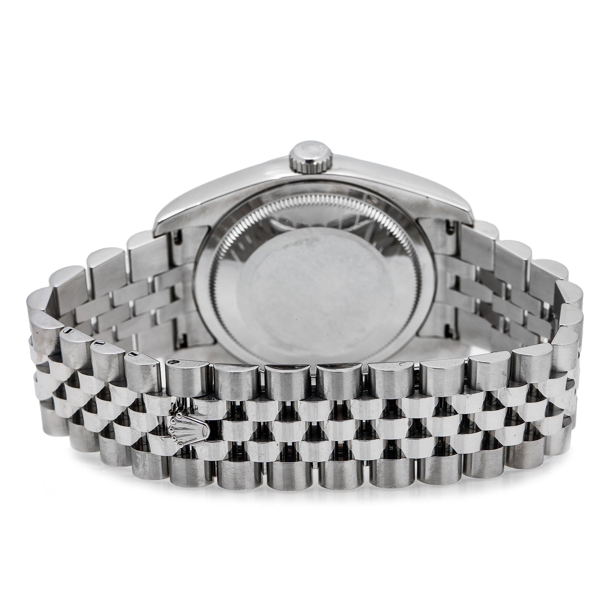 Rolex Datejust 116234 36MM Black Dial With Stainless Steel Bracelet