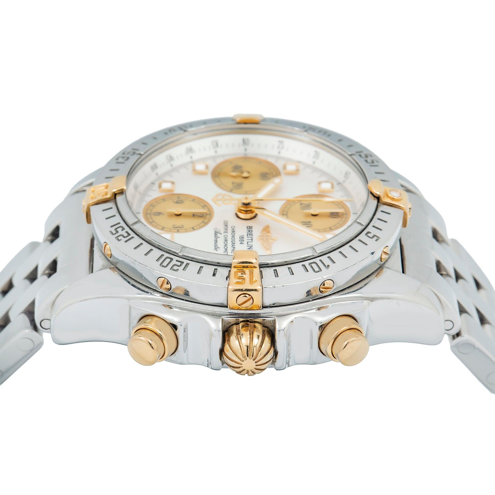 Breitling Chronomat Cockpit B13357 39MM silver Dial