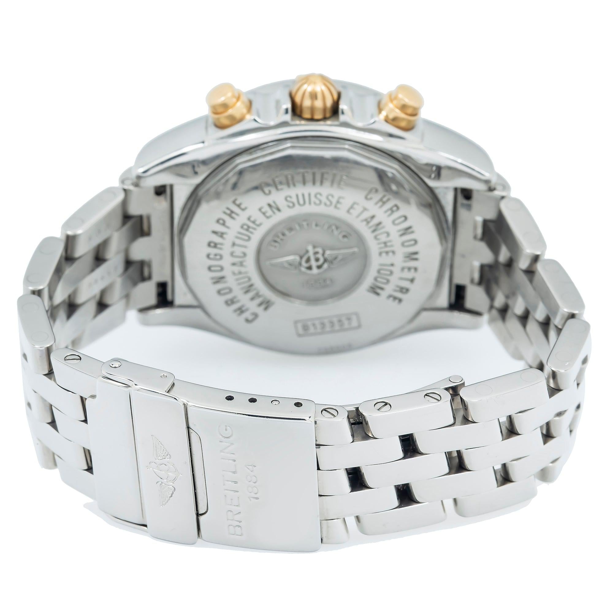 Breitling Chronomat Cockpit B13357 39MM silver Dial