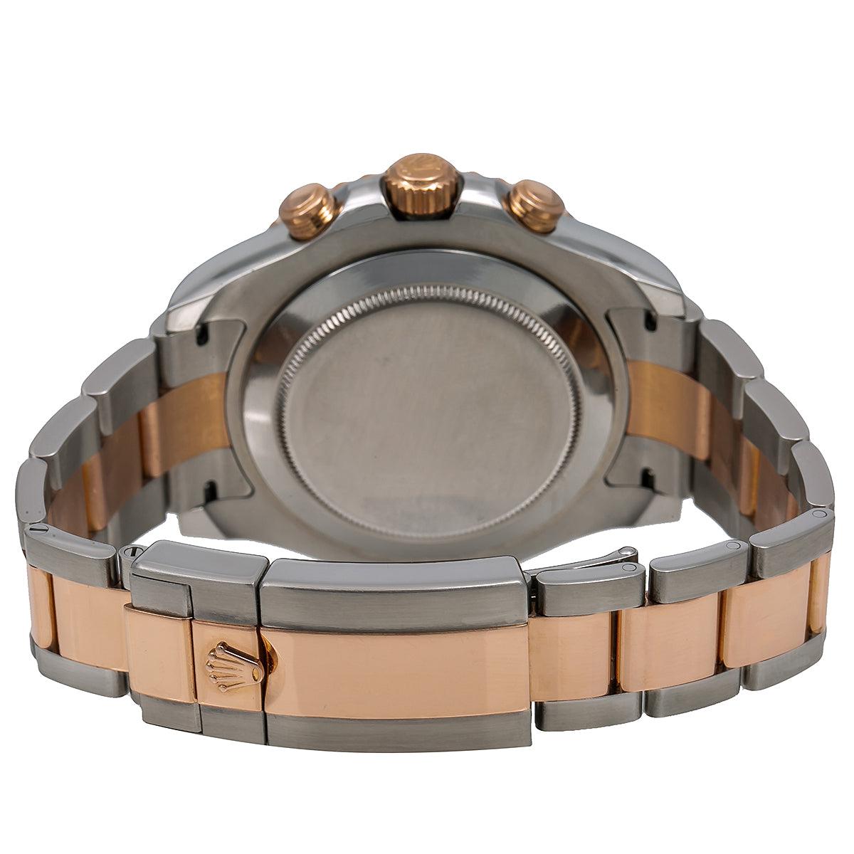 Rolex Yacht-Master II 116681 44MM White Dial Blue Hands With Two Tone Oyster Bracelet