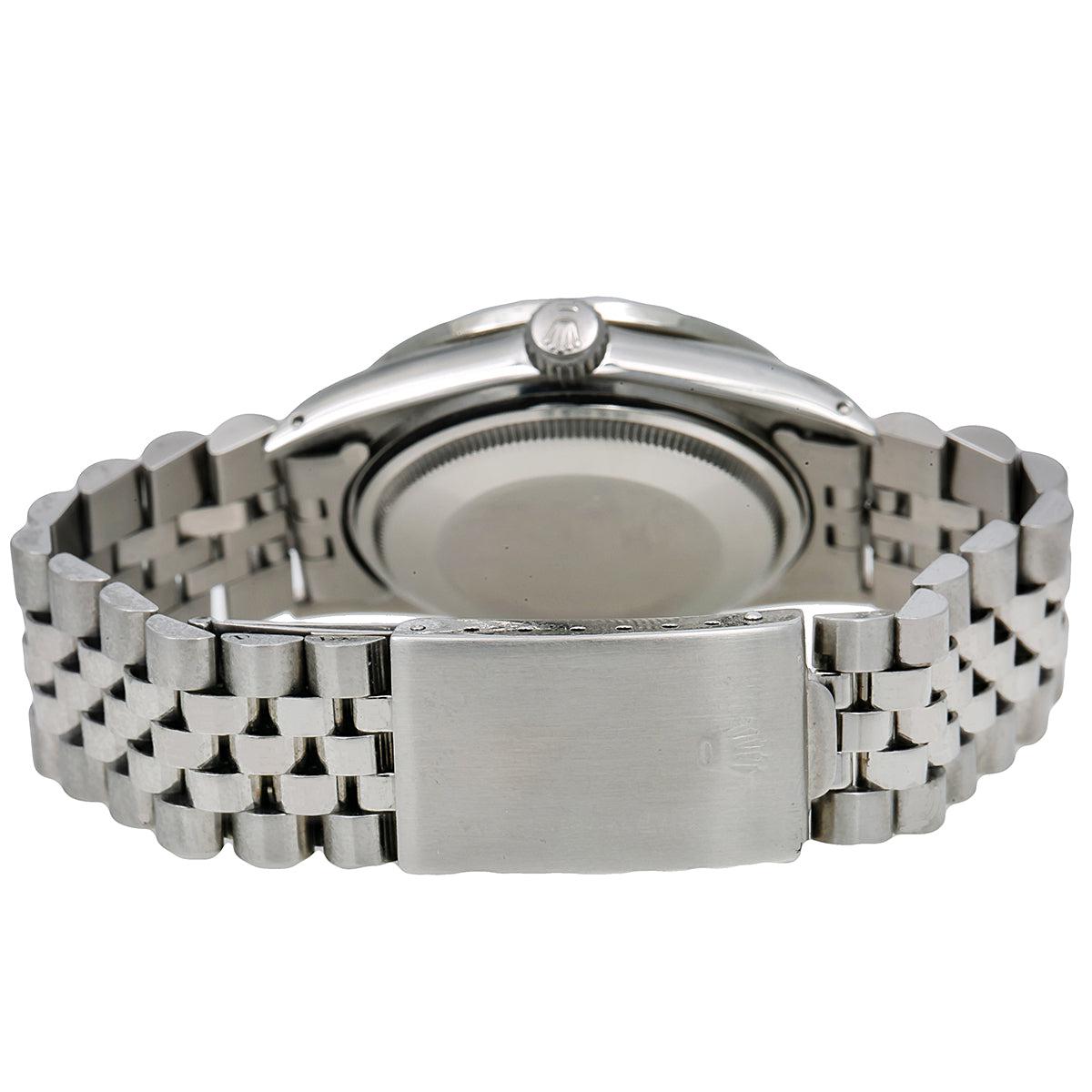 Rolex Datejust Diamond Watch 16030 36mm Pink Diamond Dial With 1.20 CT Diamonds