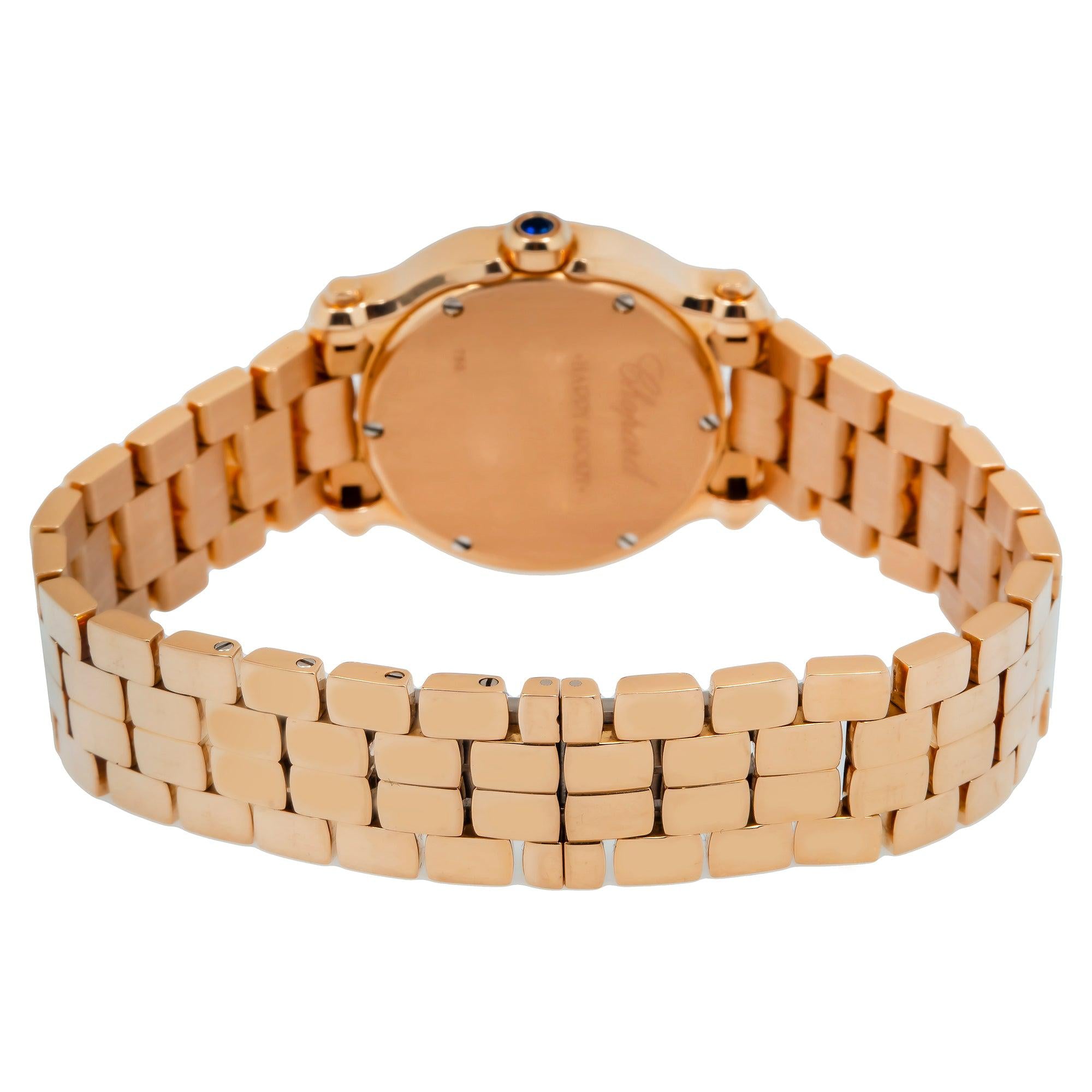 Chopard Happy Sport 274189-5007 30MM Mother Of Pearl Diamond Dial And Bezel