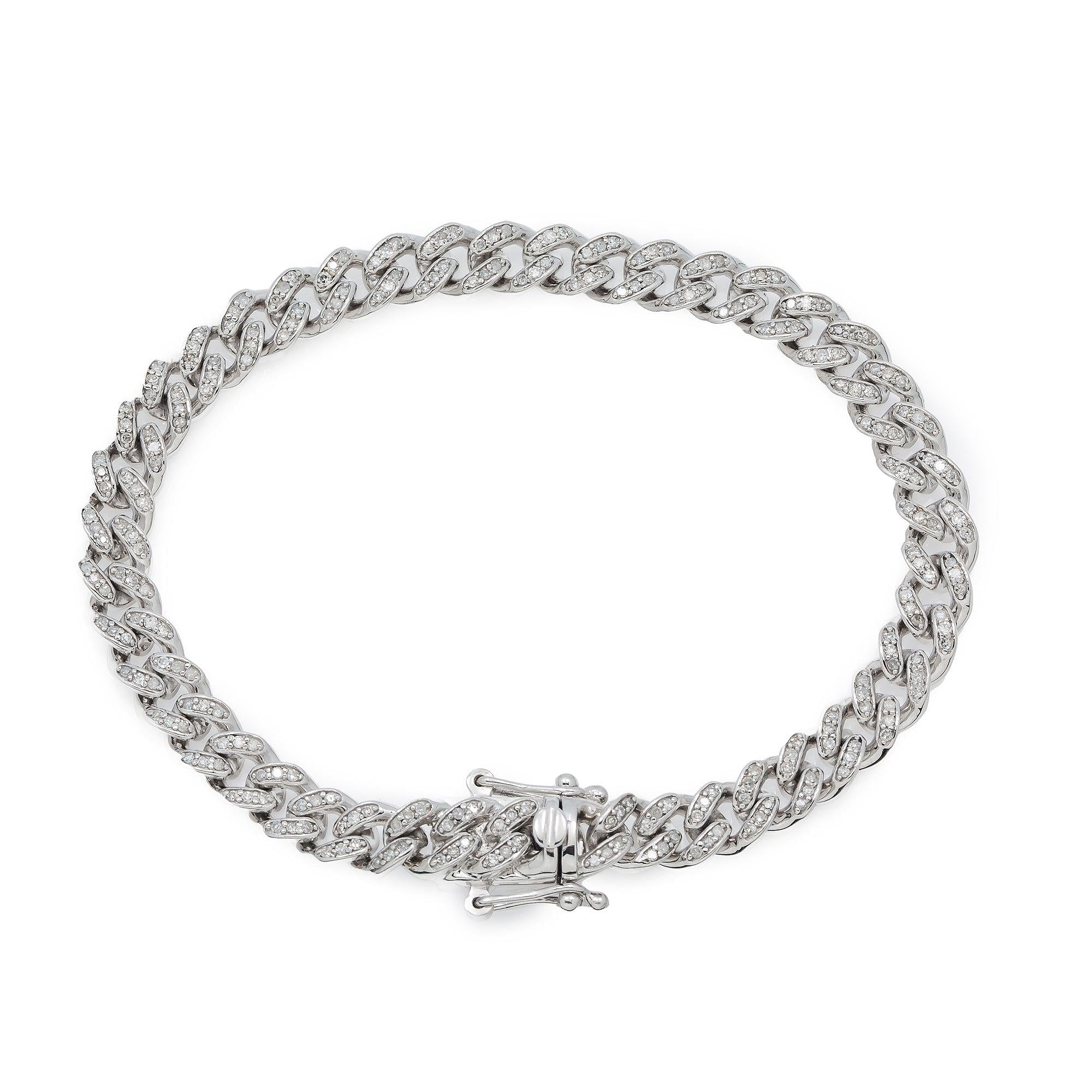 6.5MM MIAMI CUBAN BRACELET WITH DIAMONDS