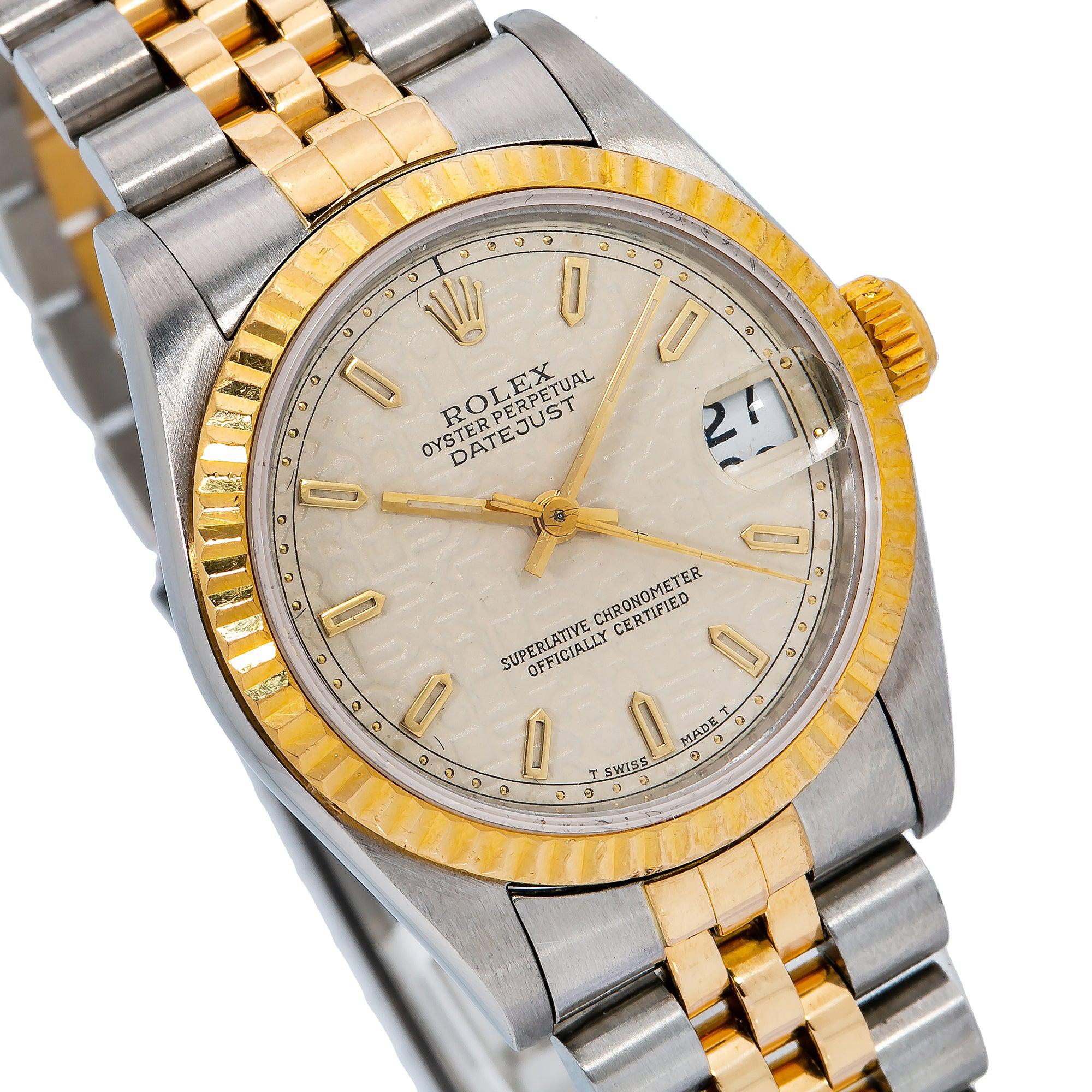 Rolex Lady-Datejust 68273 31MM Champagne Dial With Two Tone Jubilee Bracelet