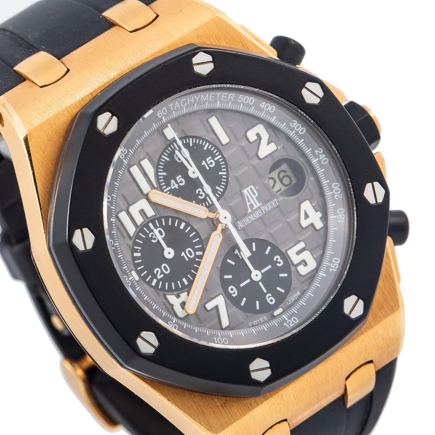 Audemars Piguet Royal Oak Offshore 25940OK 42MM Grey Dial With Rubber Bracelet