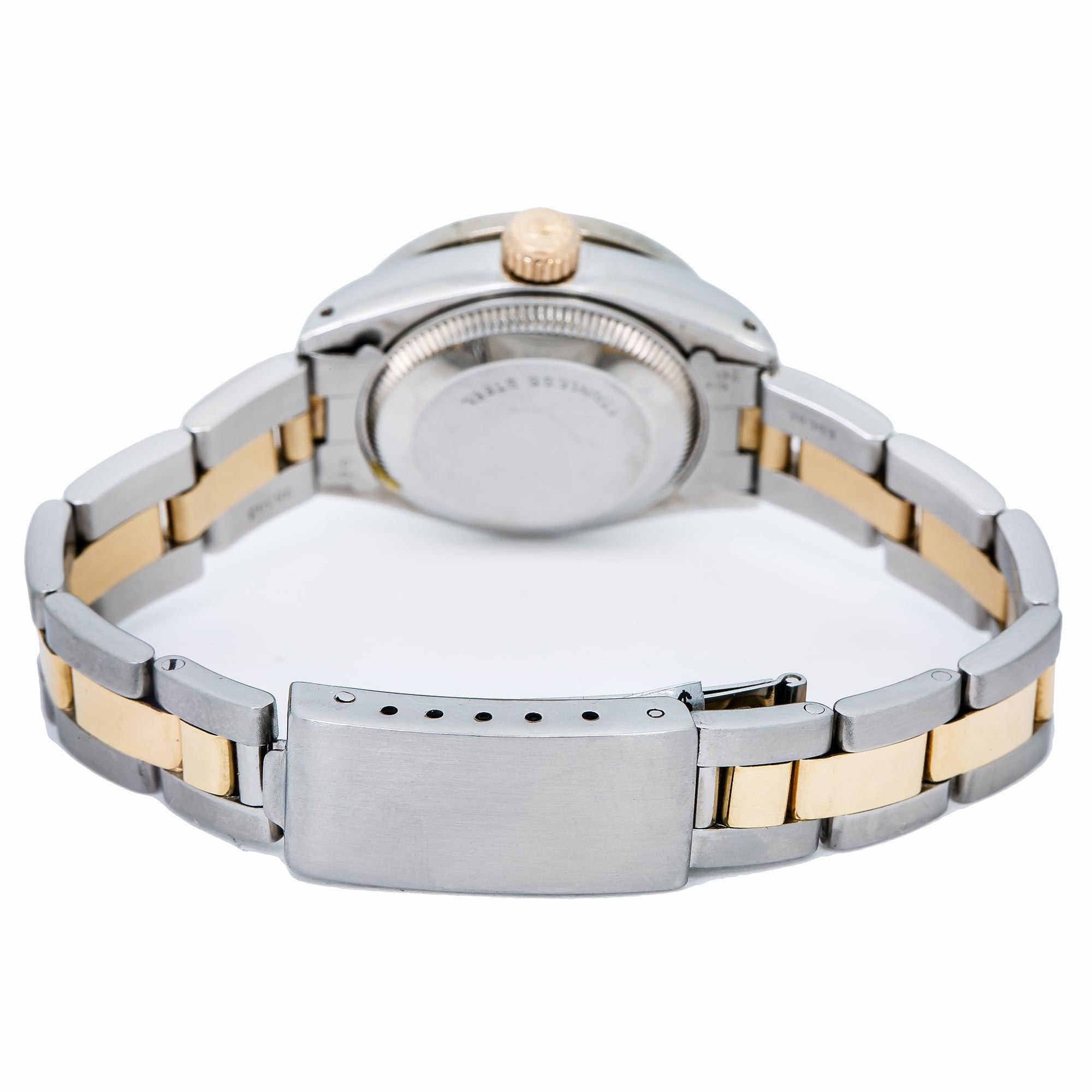 Rolex Lady Datejust 6917 26MM Purple Diamond Dial With 0.90 CT Diamonds