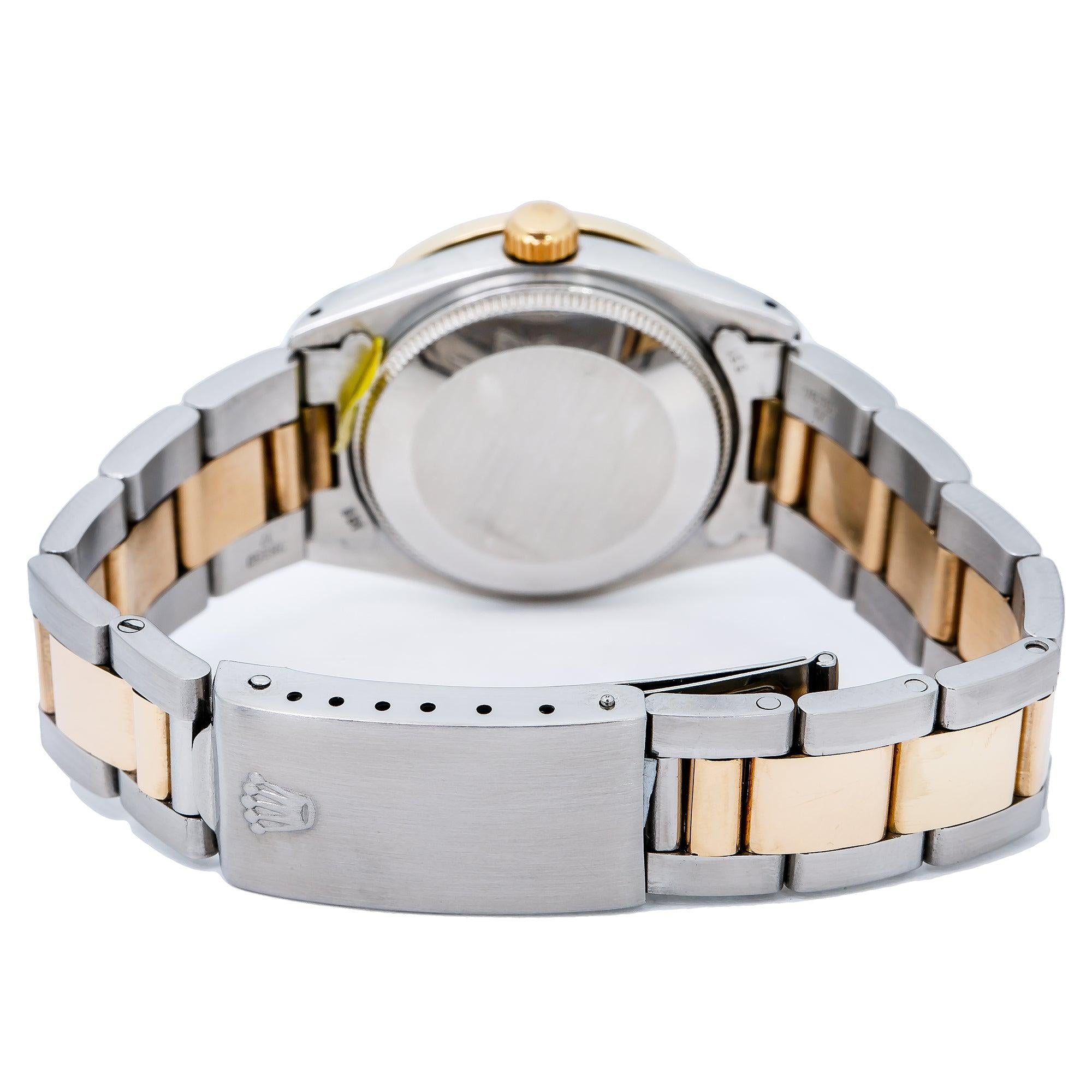 Rolex Datejust 6827 31MM Pink Diamond Dial With Two Tone Bracelet