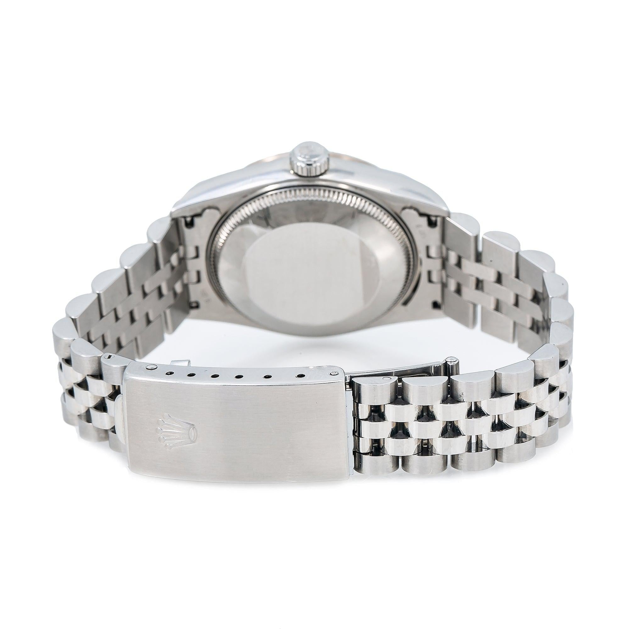 Rolex Lady-Datejust 68274 31MM Brown Diamond Dial With Stainless Steel Jubilee Bracelet