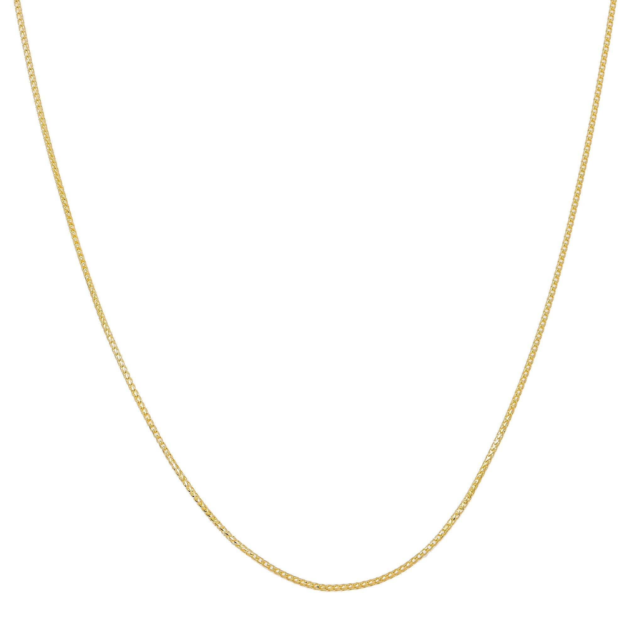 10k Yellow Gold 2mm Millennium Franco Chain Available In Sizes 18"-26"