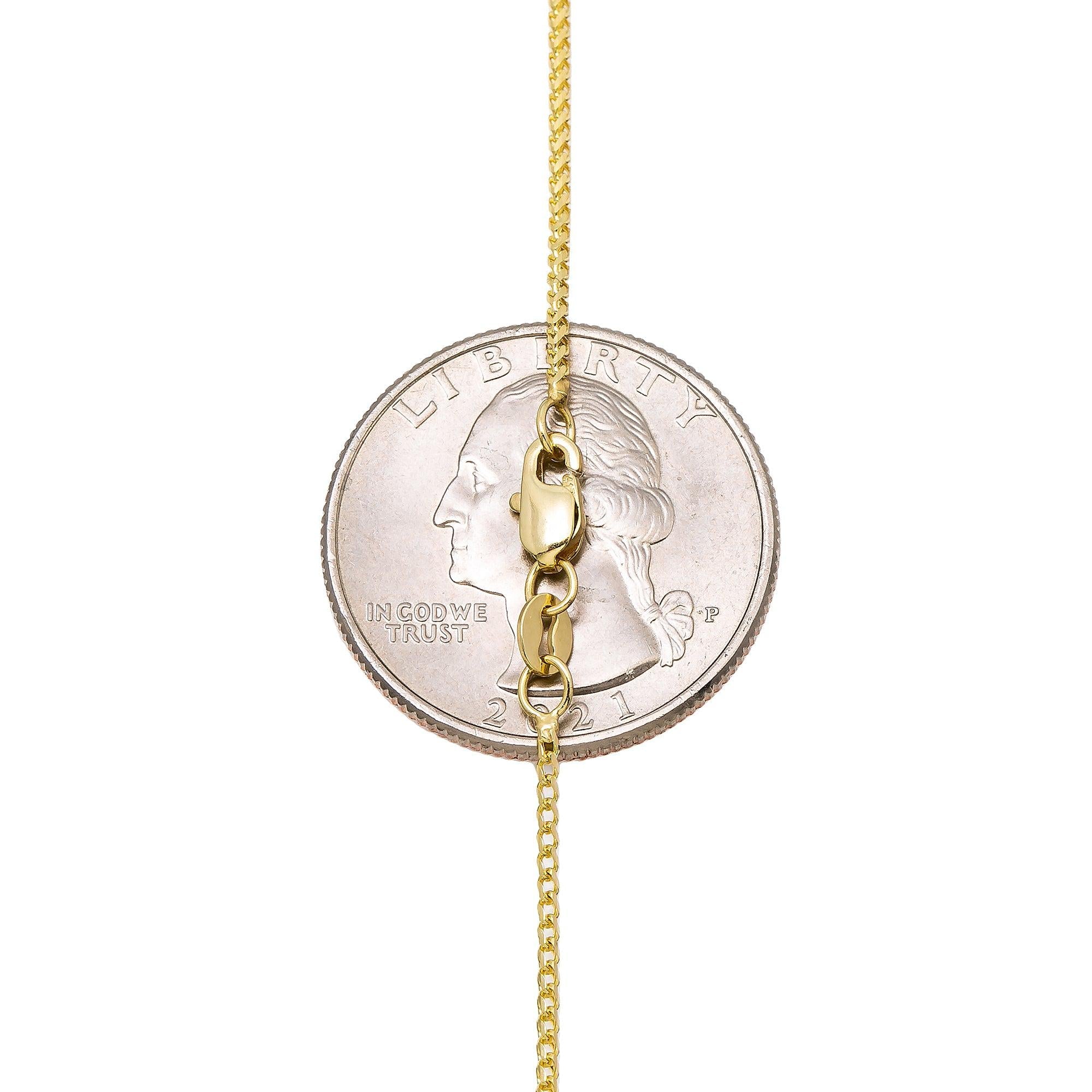 10k Yellow Gold 2mm Millennium Franco Chain Available In Sizes 18"-26"