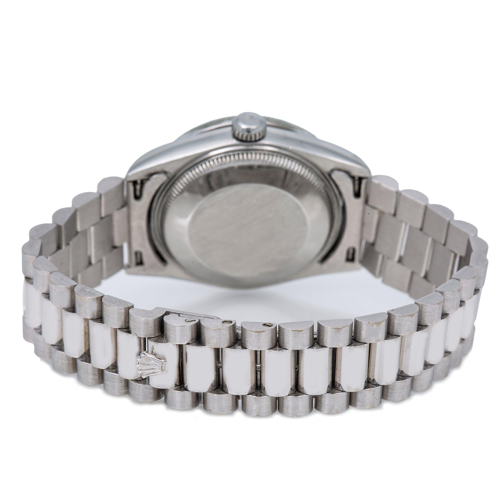 Rolex Datejust Diamond Watch 31MM Silver Diamond Roman Numeral Dial 1.05 CT