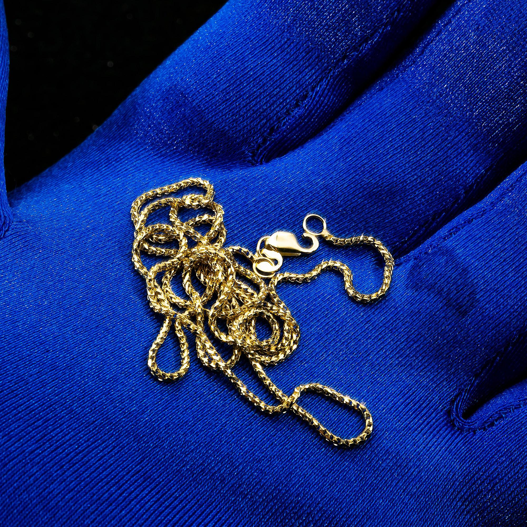 10k Yellow Gold 2mm Millennium Franco Chain Available In Sizes 18"-26"