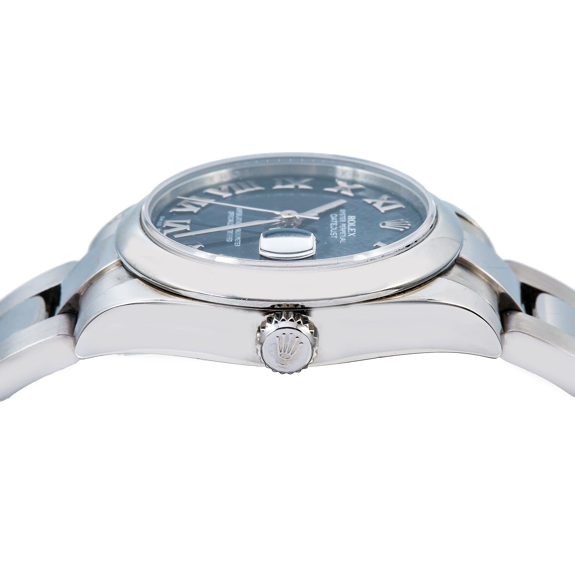 Rolex Lady-Datejust 178240 31MM Blue Dial With Stainless Steel Oyster Bracelet