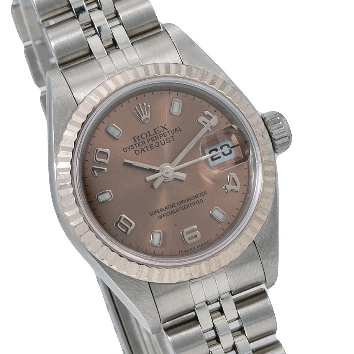 Rolex Datejust 79174 26MM Brown Dial With Stainless Steel Jubilee Bracelet