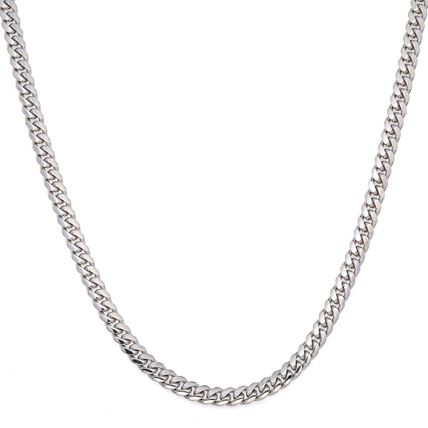 10K Yellow Gold 5mm Solid Miami Cuban Link Chain Available In Sizes 18"-24"