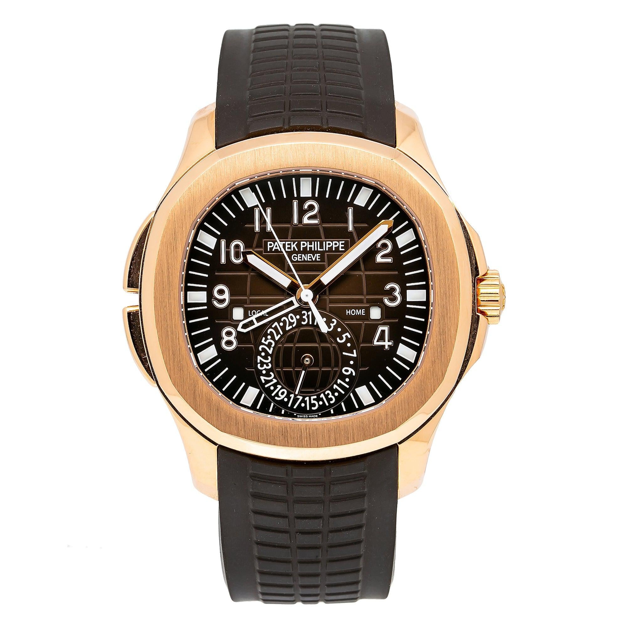 Patek Philippe Aquanaut 5164R-001 40MM Brown Dial With Rubber Bracelet