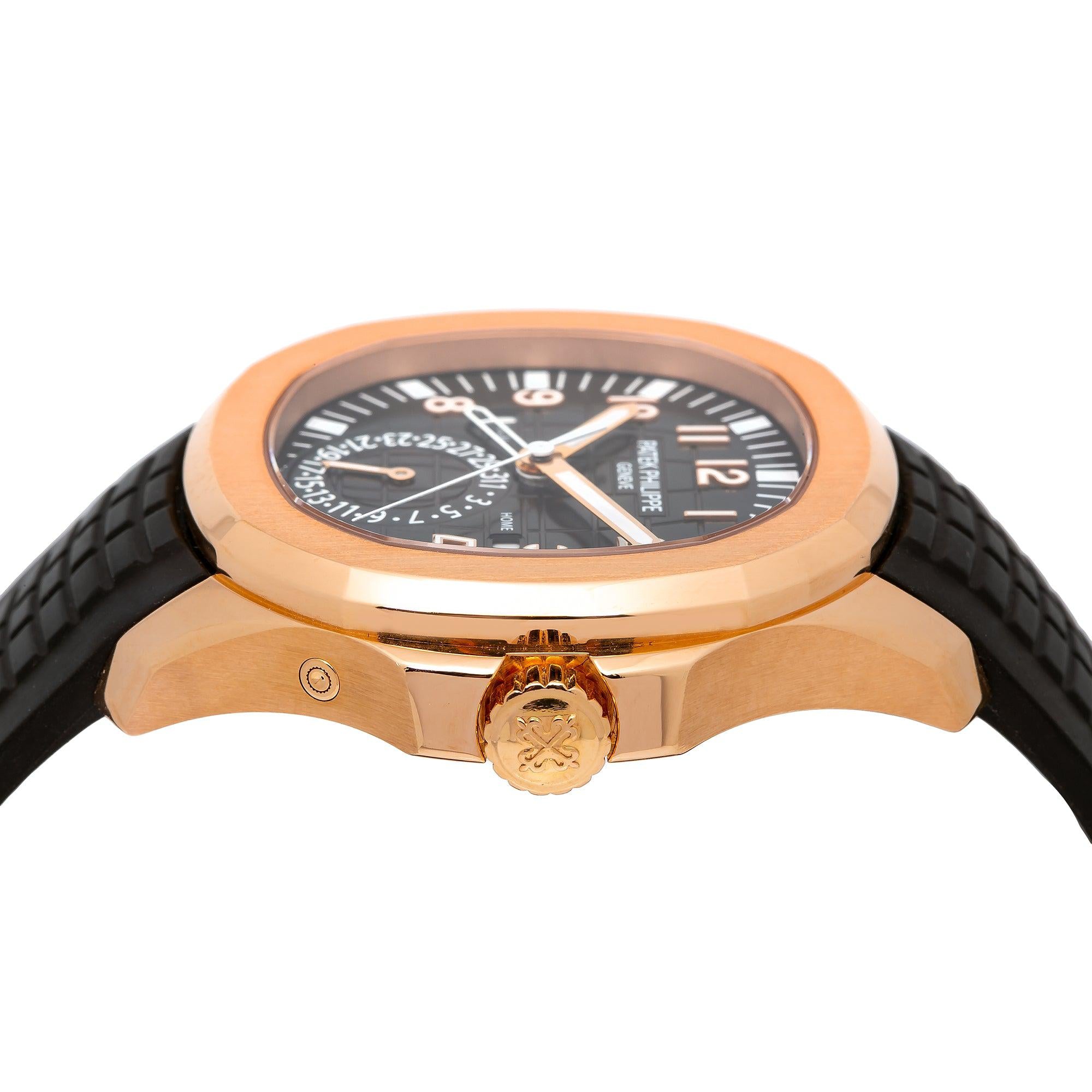 Patek Philippe Aquanaut 5164R-001 40MM Brown Dial With Rubber Bracelet