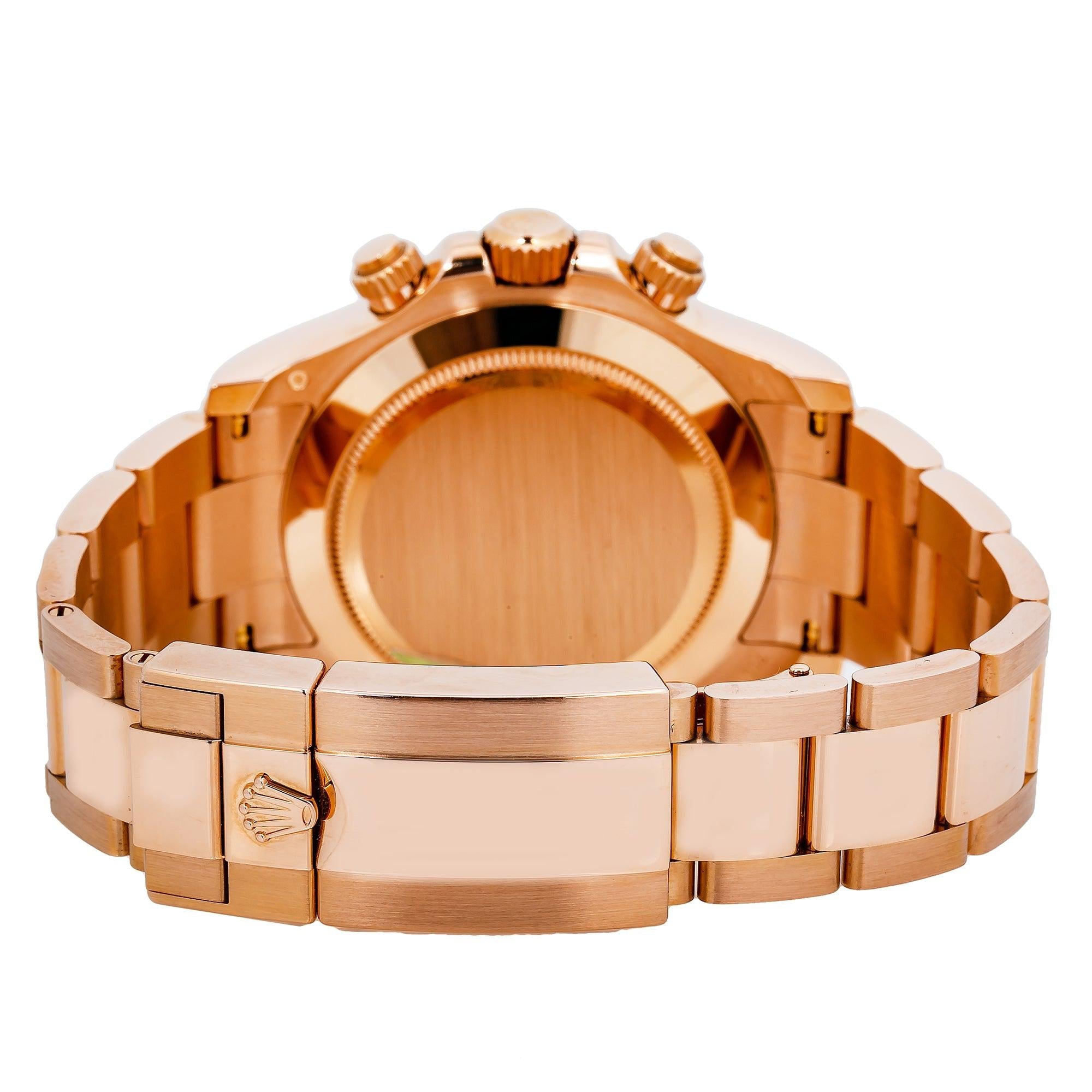 Rolex Daytona 116505 40MM Rose Gold Dial With Rose Gold Bracelet