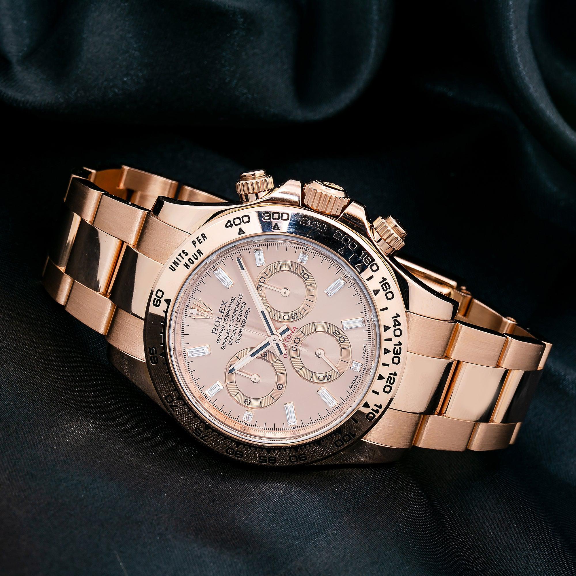 Rolex Daytona 116505 40MM Rose Gold Dial With Rose Gold Bracelet