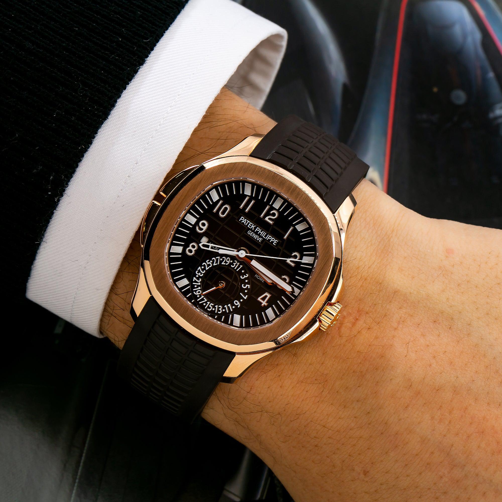 Patek Philippe Aquanaut 5164R-001 40MM Brown Dial With Rubber Bracelet