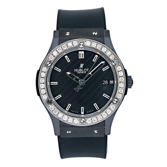 Hublot Classic Fusion 511.CM.1171.RX Black Dial With Rubber Bracelet