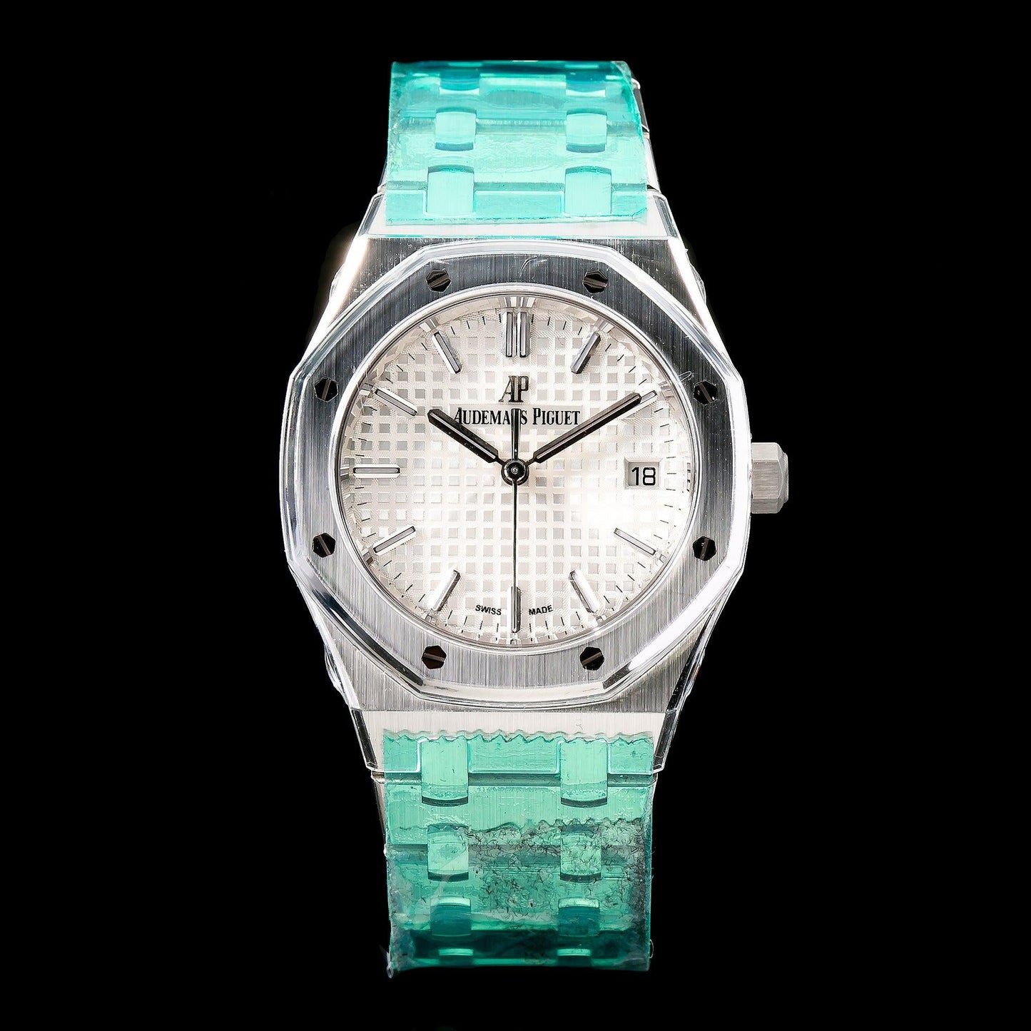 Audemars Piguet Royal Oak 77350ST 34MM Silver Dial With Stainless Steel Bracelet