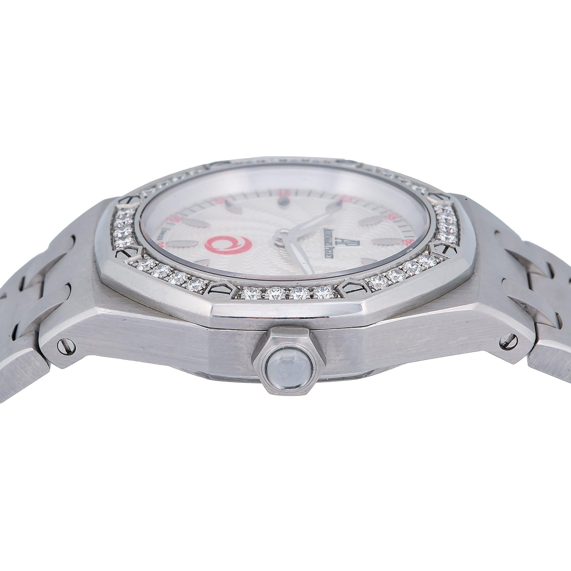 Audemars Piguet Royal Oak 67611ST 33MM White Dial With Stainless Steel Bracelet