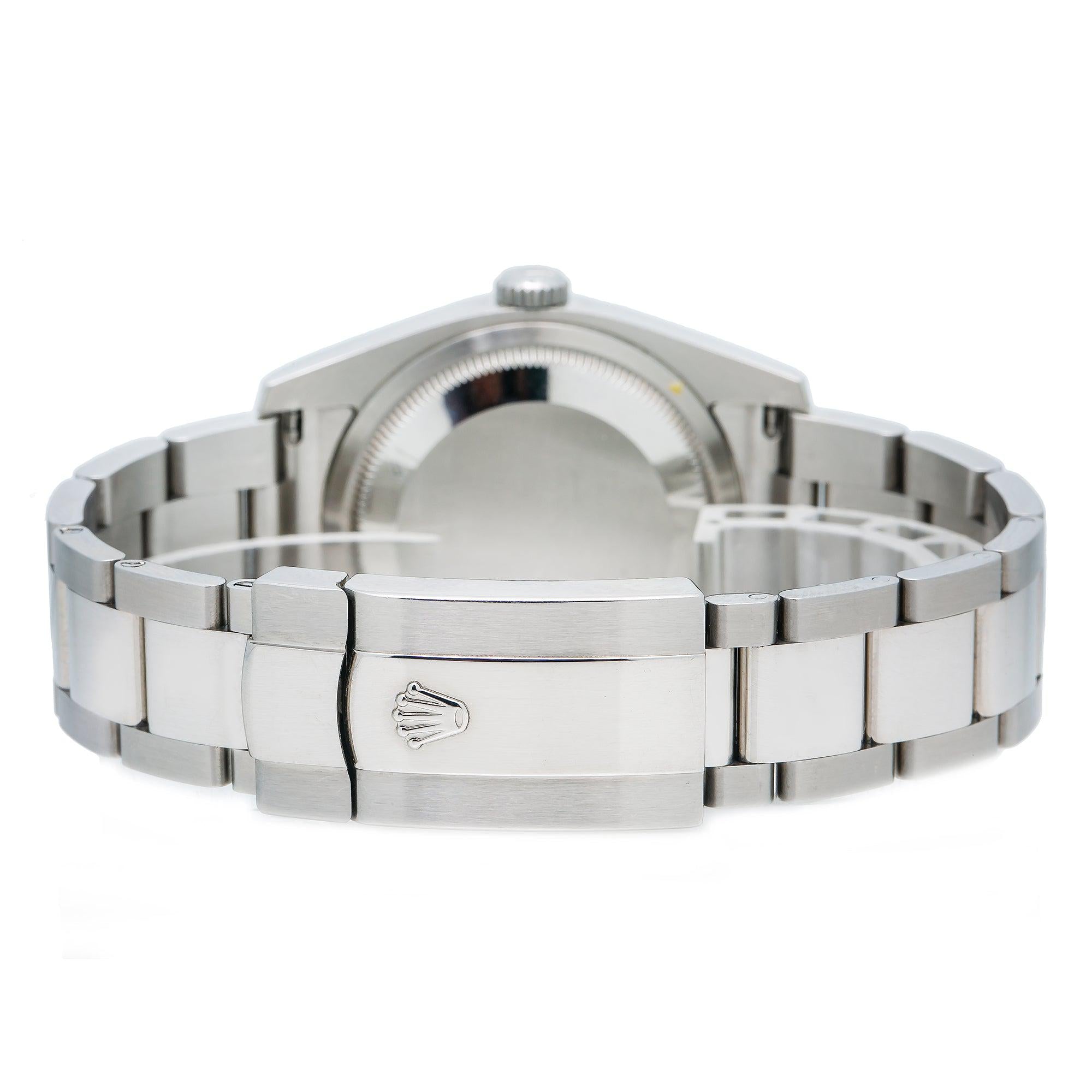 Rolex Datejust 116200 36MM Turquoise Diamond Dial With Stainless Steel Oyster Bracelet