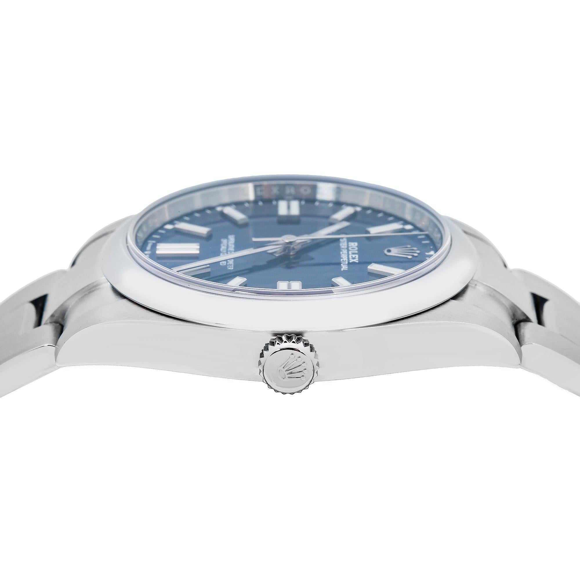 Rolex Oyster Perpetual 124300 41MM Blue Dial With Stainless Steel Oyster Bracelet