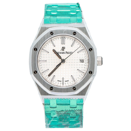 Audemars Piguet Royal Oak 77350ST 34MM Silver Dial With Stainless Steel Bracelet