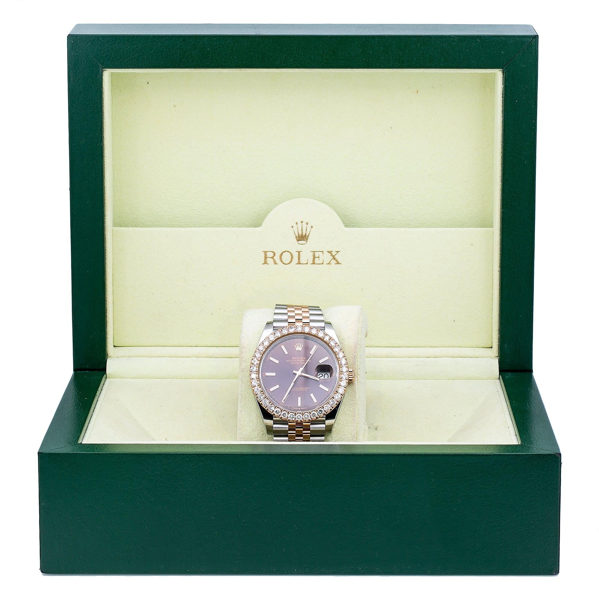 Rolex Datejust 41 126331 41MM Brown Dial With Two Tone Jubilee Bracelet