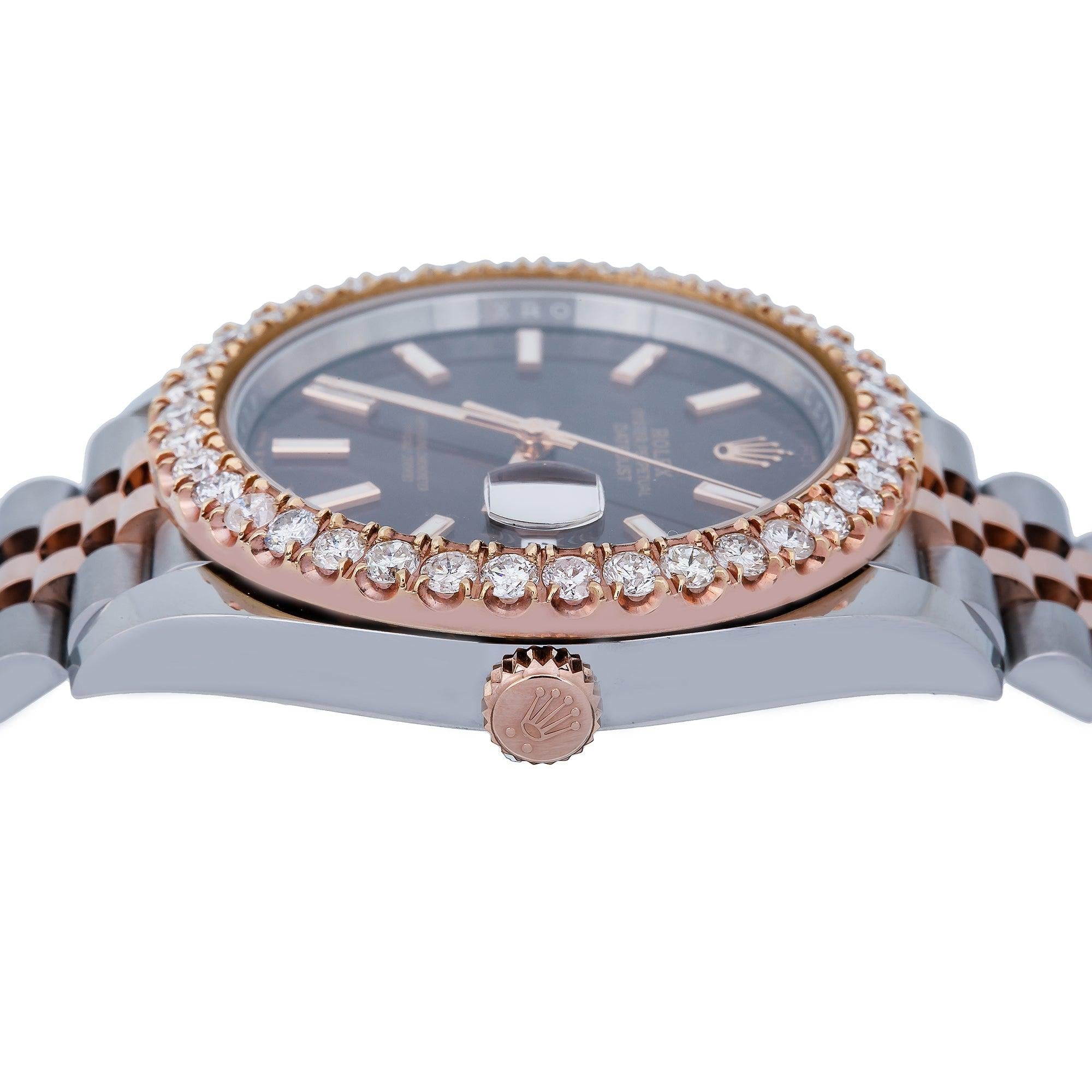 Rolex Datejust 41 126331 41MM Brown Dial With Two Tone Jubilee Bracelet