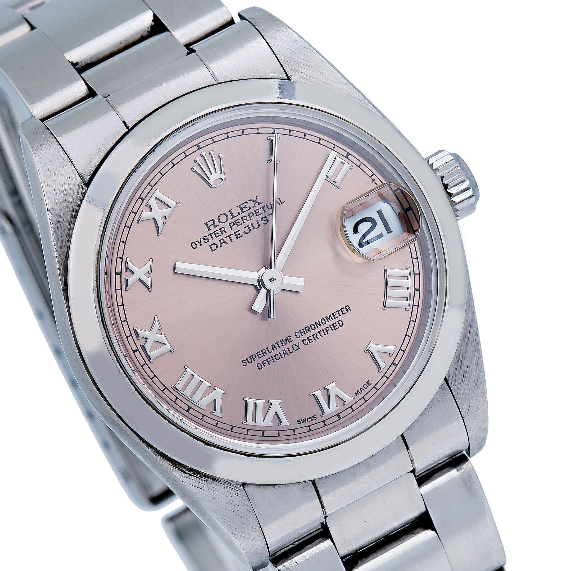 Rolex Datejust 78240 31MM Brown Dial With Stainless Steel Oyster Bracelet