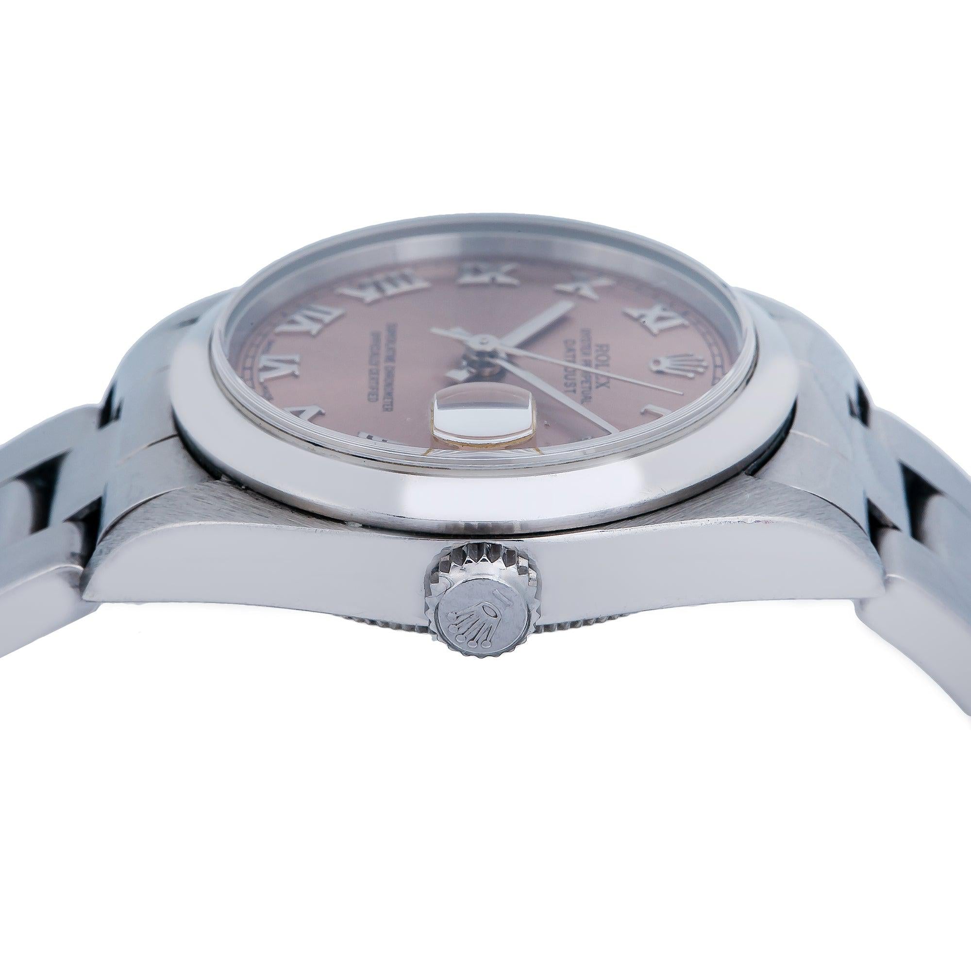 Rolex Datejust 78240 31MM Brown Dial With Stainless Steel Oyster Bracelet