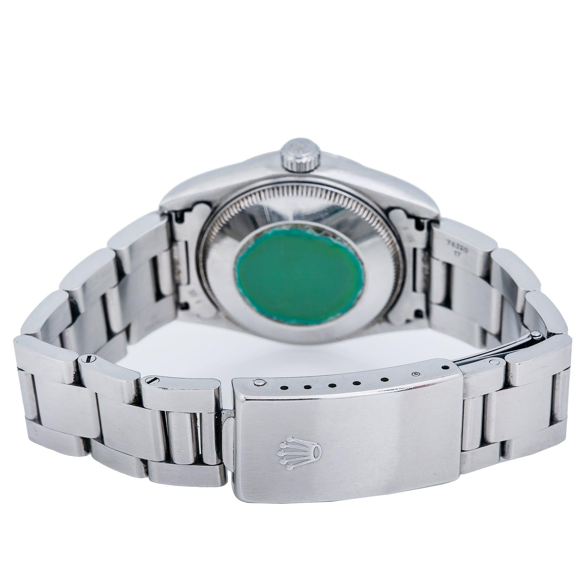 Rolex Datejust 78240 31MM Brown Dial With Stainless Steel Oyster Bracelet