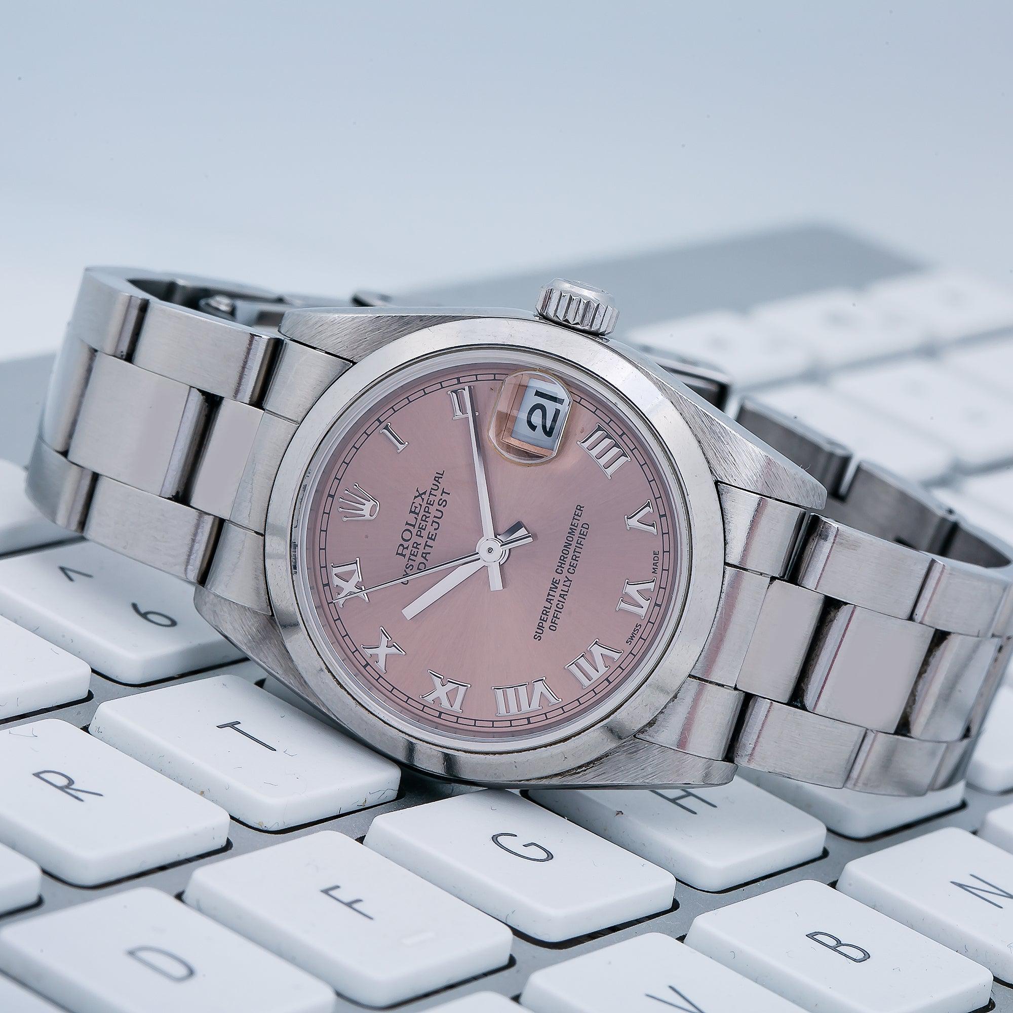 Rolex Datejust 78240 31MM Brown Dial With Stainless Steel Oyster Bracelet