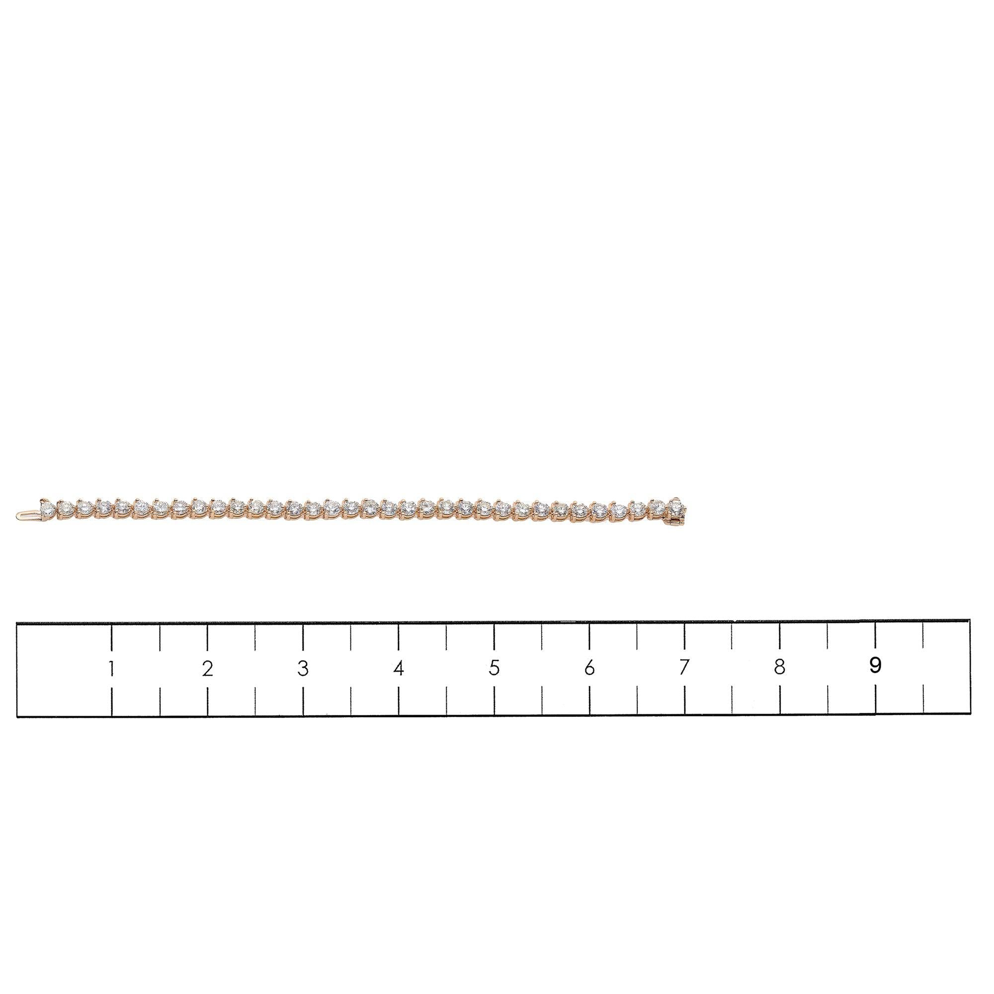 14K Yellow Gold Bracelet With Diamonds
