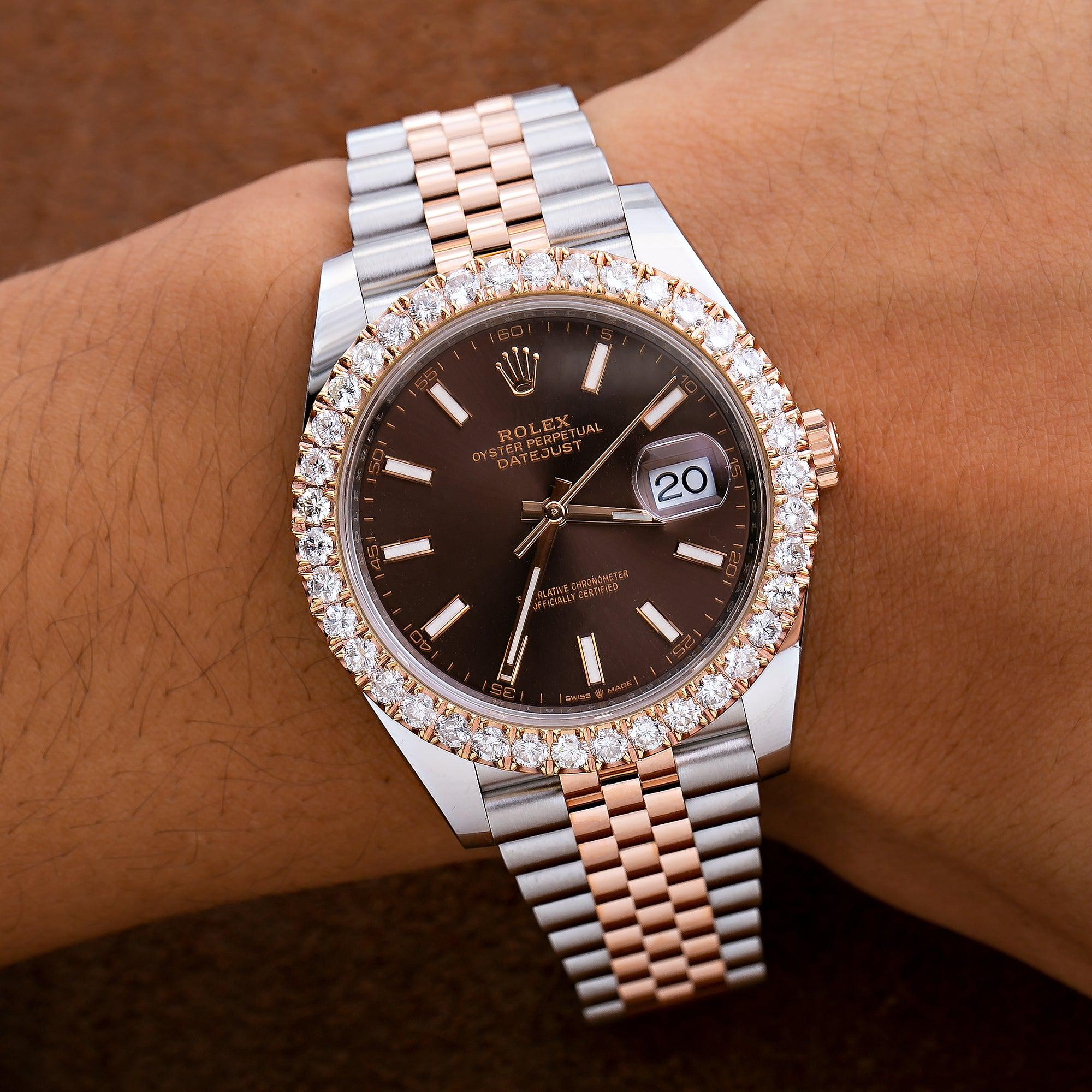 Rolex Datejust 41 126331 41MM Brown Dial With Two Tone Jubilee Bracelet