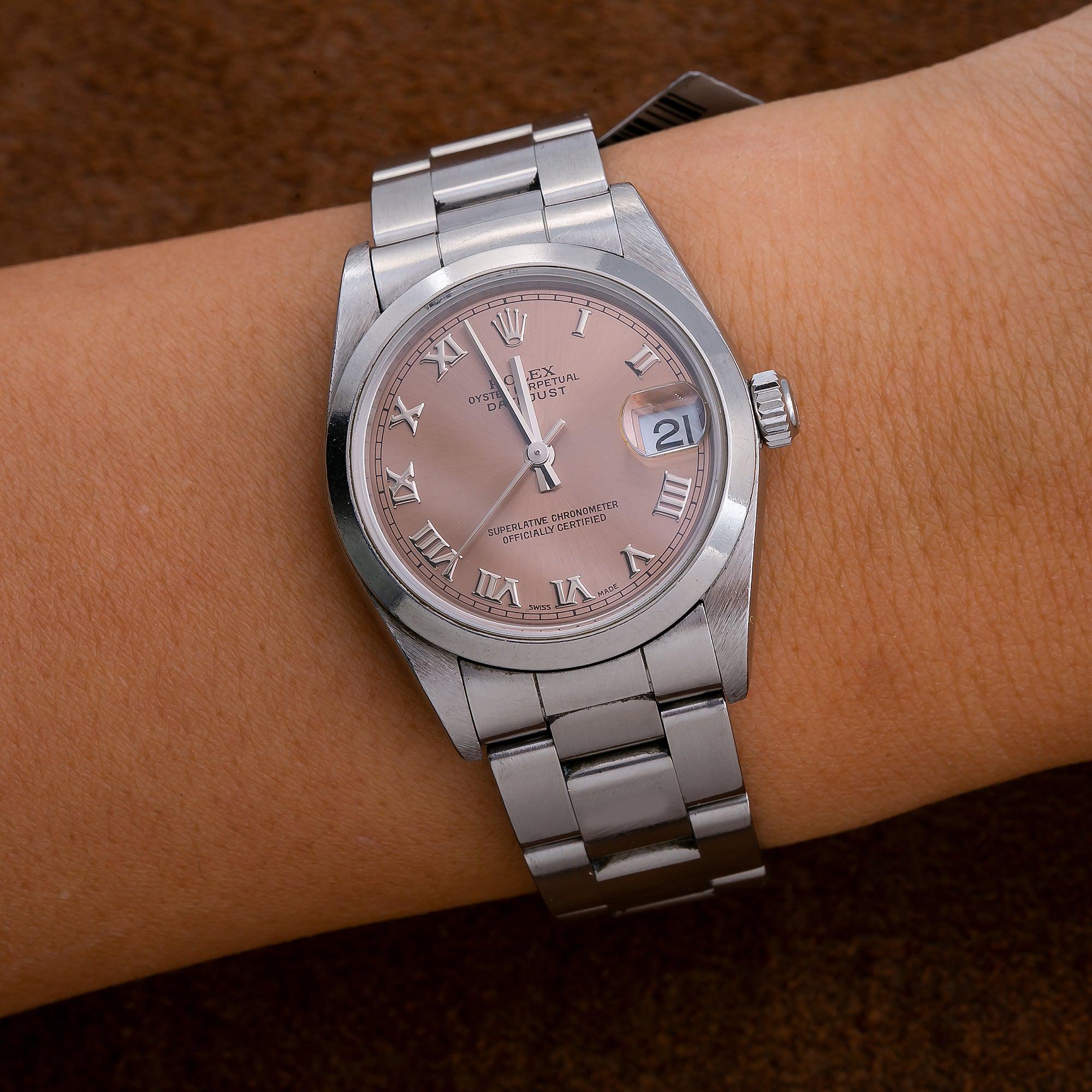 Rolex Datejust 78240 31MM Brown Dial With Stainless Steel Oyster Bracelet